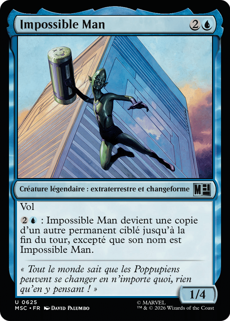 Impossible Man — Marvel Super Heroes Commander — Magic: The Gathering