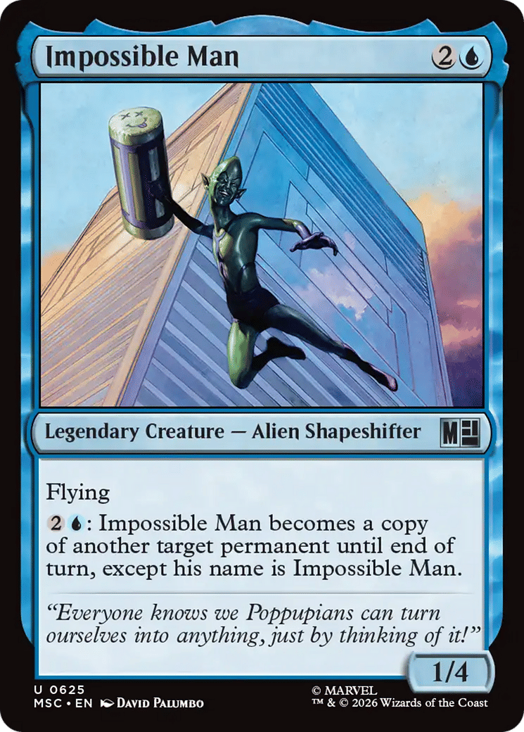 Impossible Man — Marvel Super Heroes Commander — Magic: The Gathering