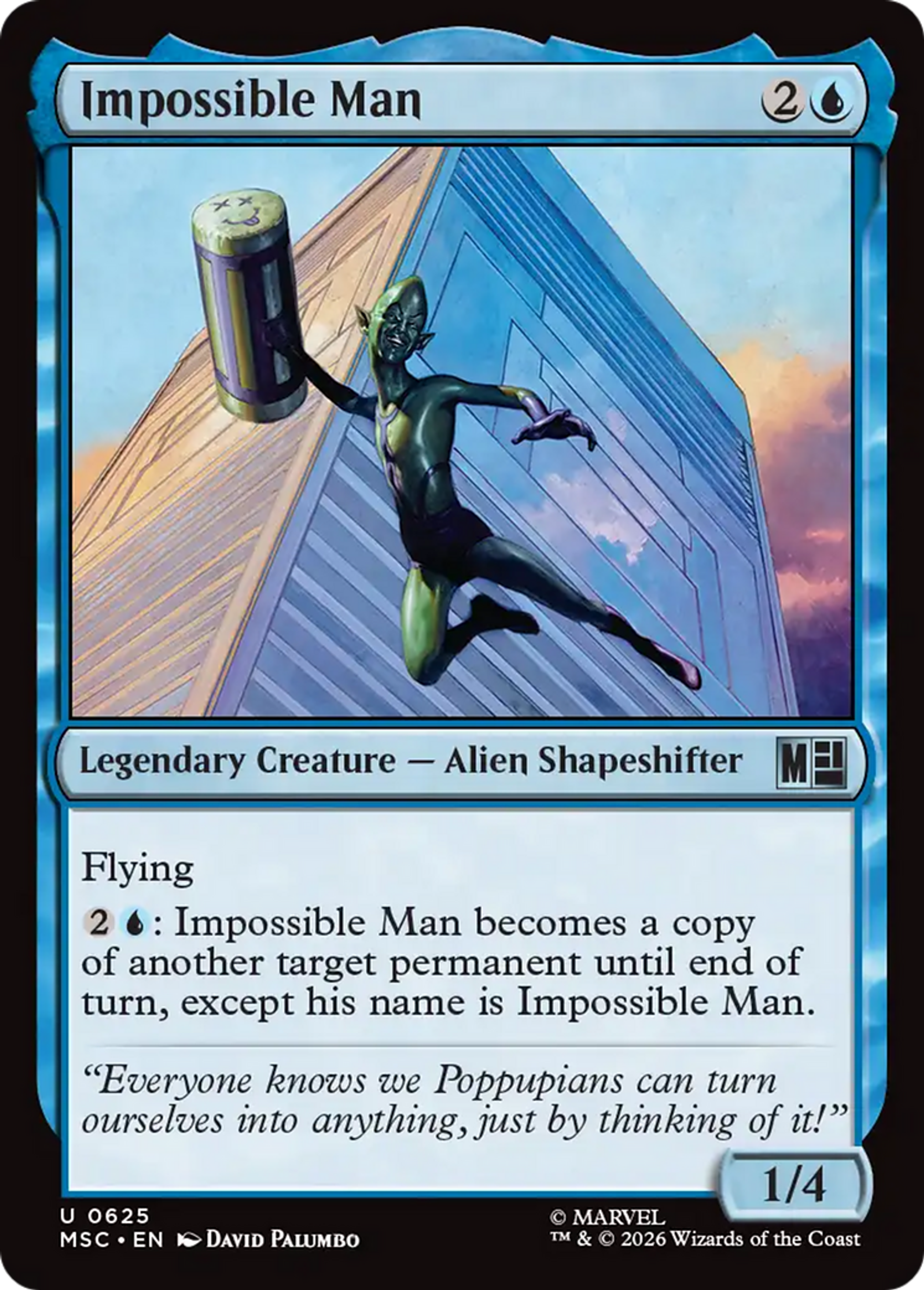 Impossible Man — Marvel Super Heroes Commander — Magic: The Gathering