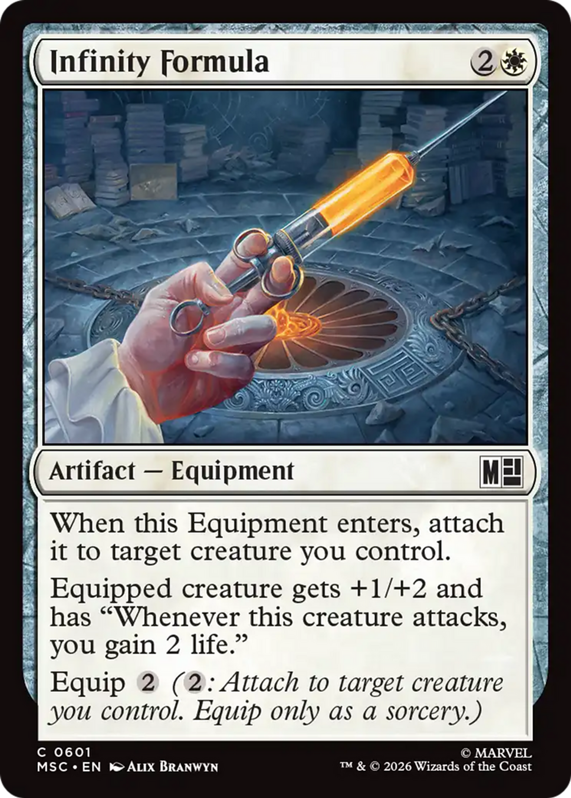 Infinity Formula — Marvel Super Heroes Commander — Magic: The Gathering