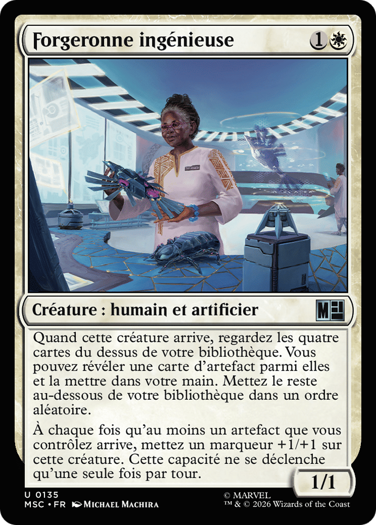 Forgeronne ingénieuse — Marvel Super Heroes Commander — Magic: The Gathering