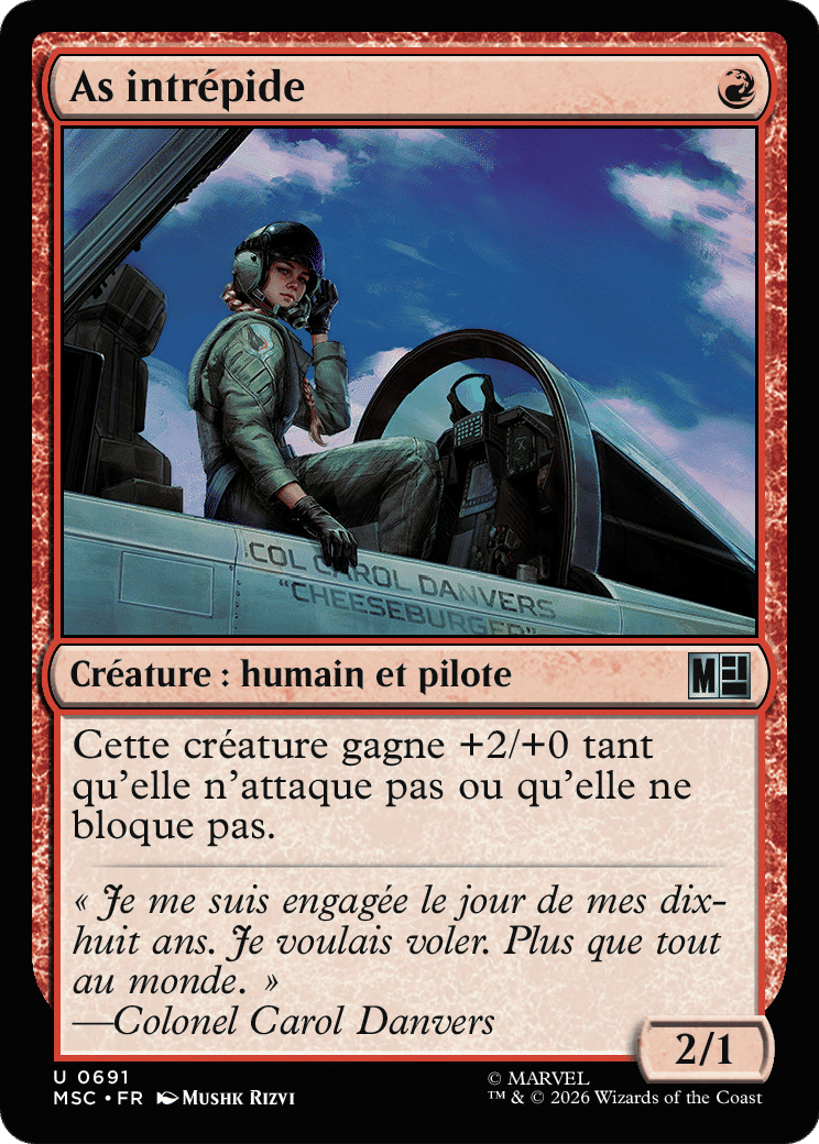 As intrépide — Marvel Super Heroes Commander — Magic: The Gathering