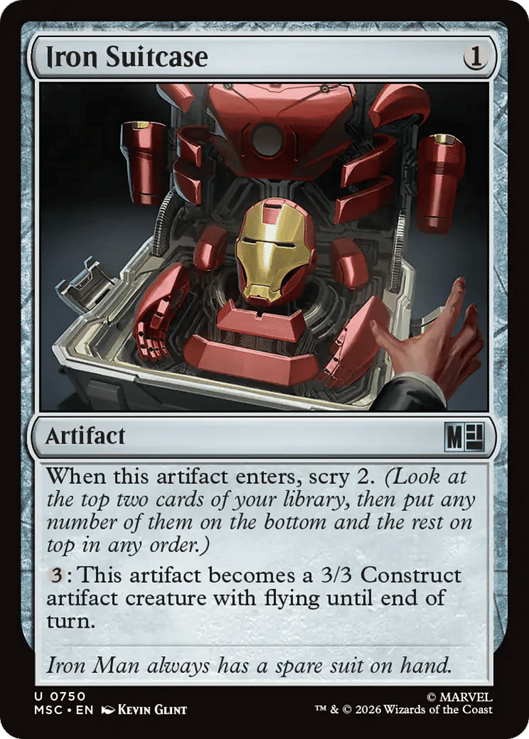 Iron Suitcase — Marvel Super Heroes Commander — Magic: The Gathering