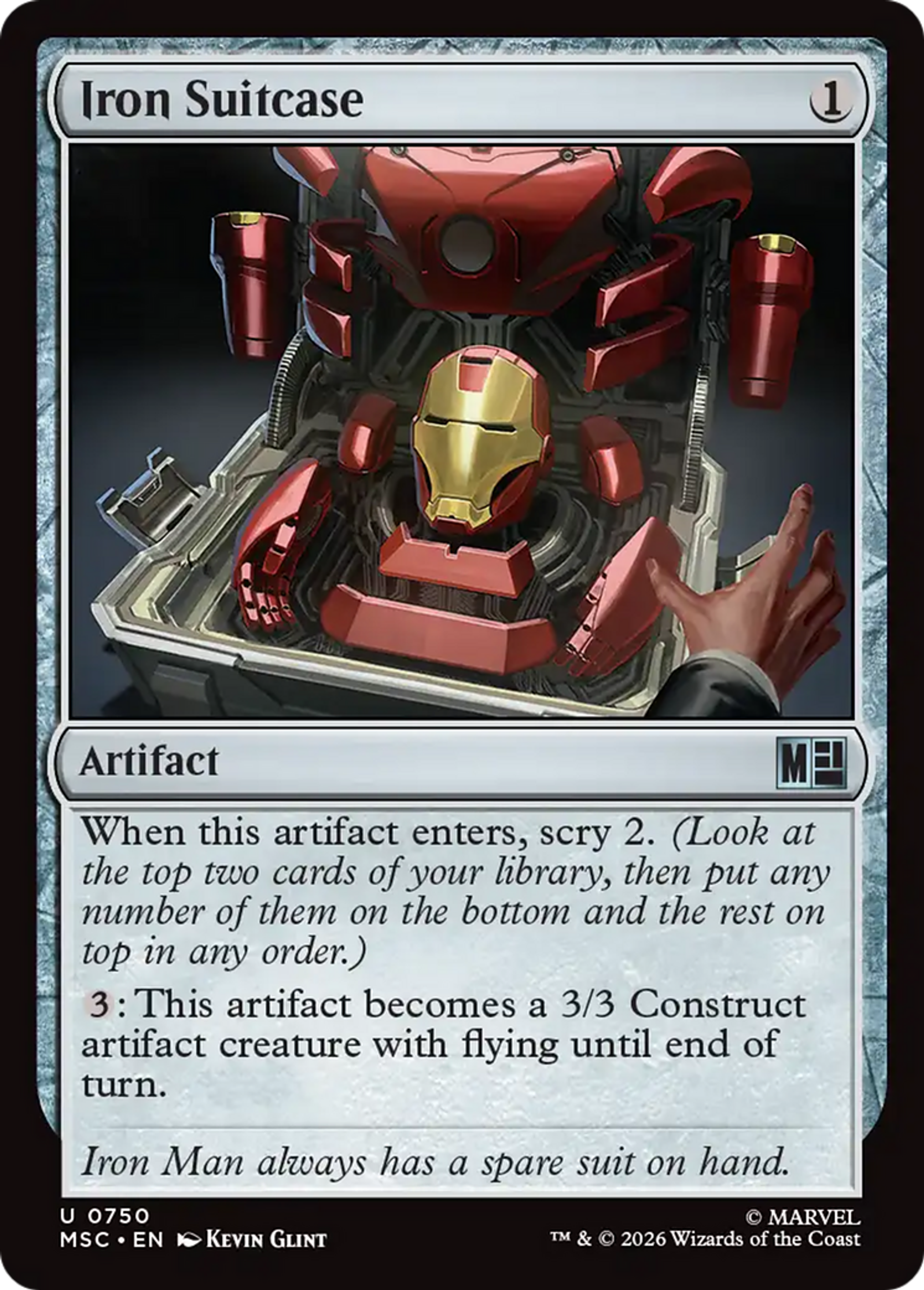 Iron Suitcase — Marvel Super Heroes Commander — Magic: The Gathering