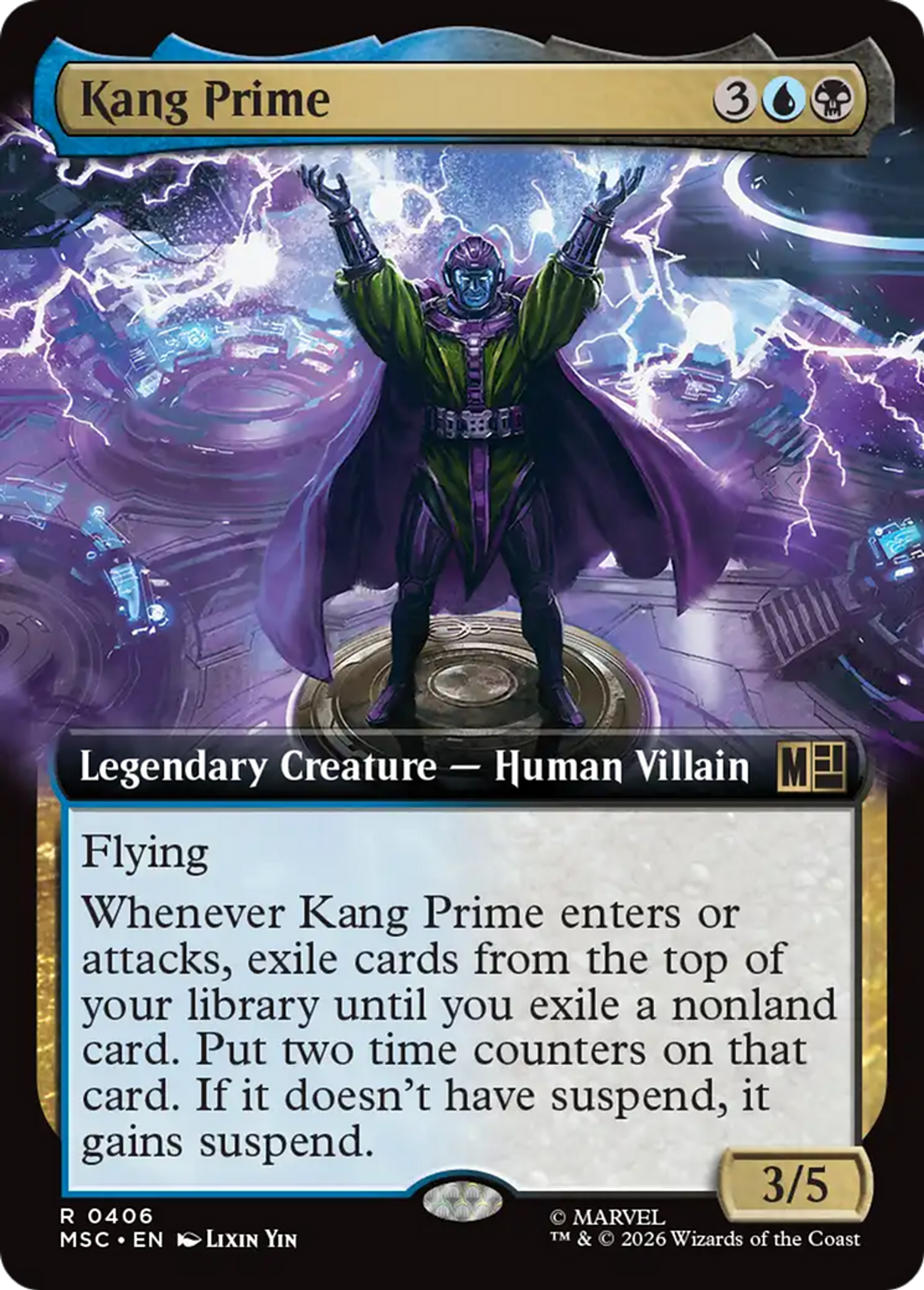 Kang Prime — Marvel Super Heroes Commander — Magic: The Gathering