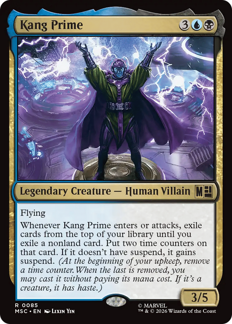 Kang Prime — Marvel Super Heroes Commander — Magic: The Gathering