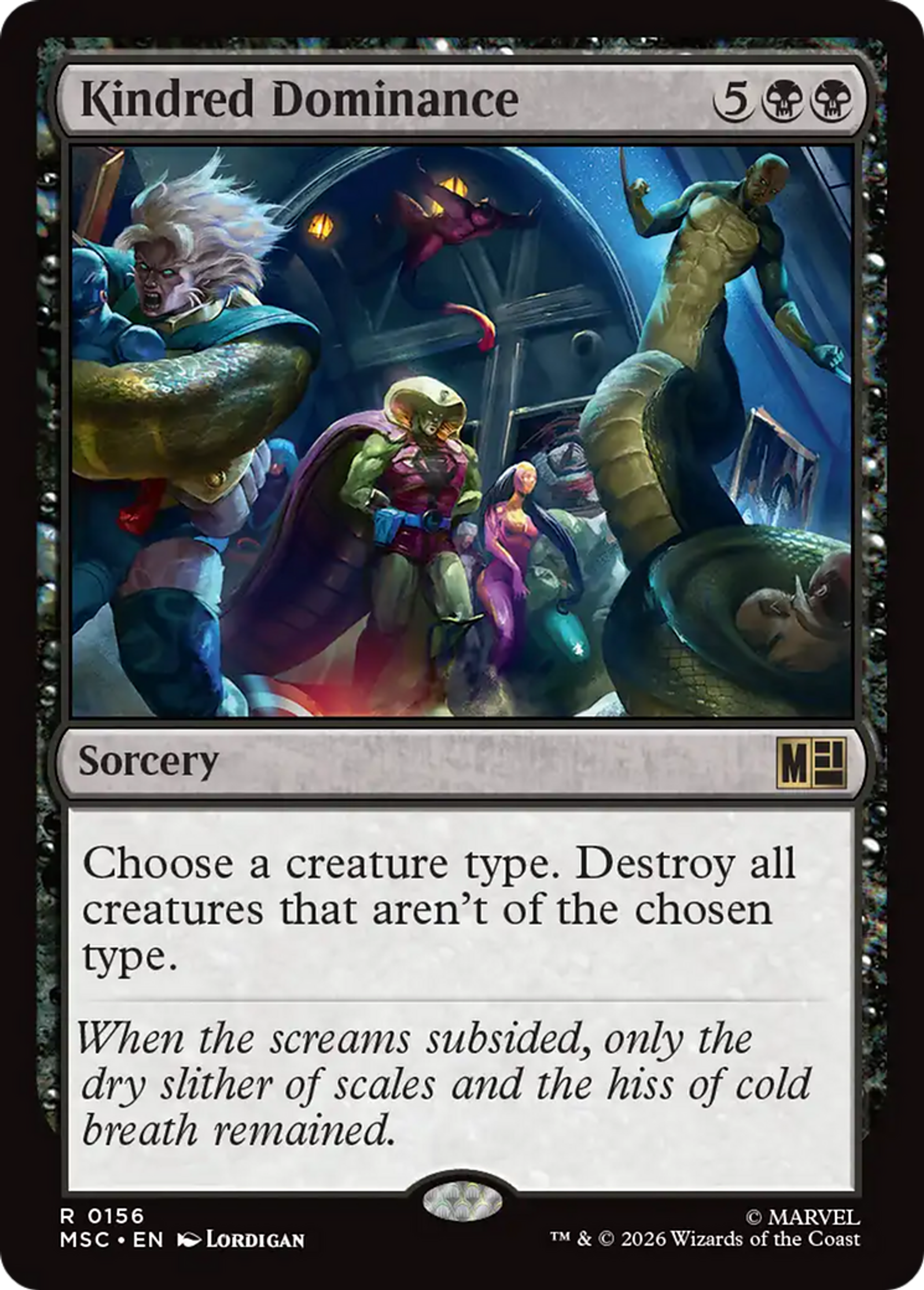 Kindred Dominance — Marvel Super Heroes Commander — Magic: The Gathering
