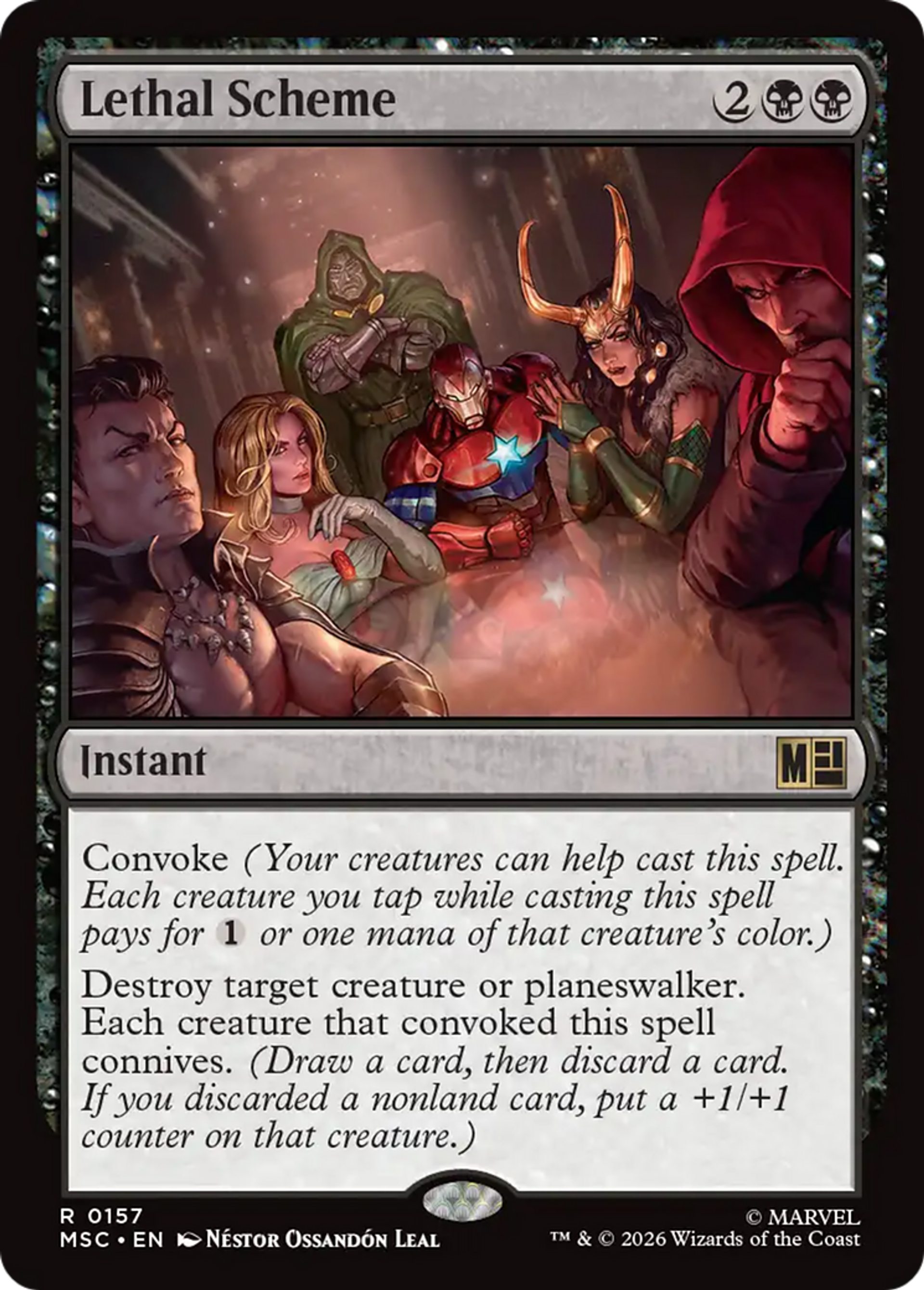 Lethal Scheme — Marvel Super Heroes Commander — Magic: The Gathering