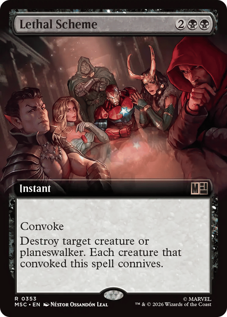 Lethal Scheme — Marvel Super Heroes Commander — Magic: The Gathering