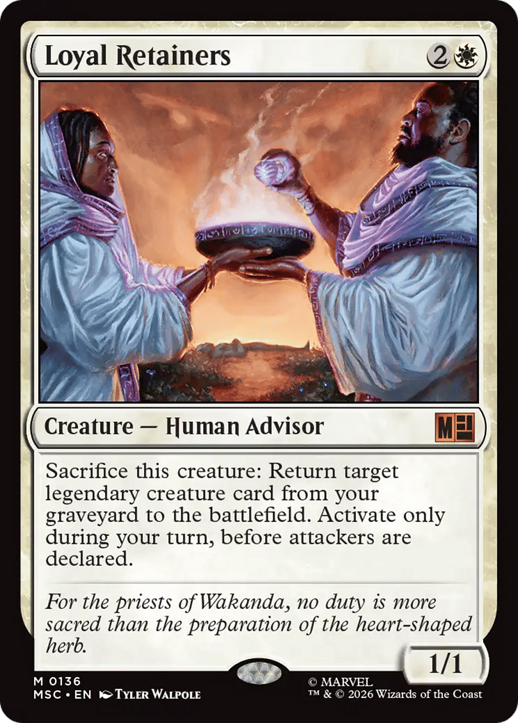Loyal Retainers — Marvel Super Heroes Commander — Magic: The Gathering