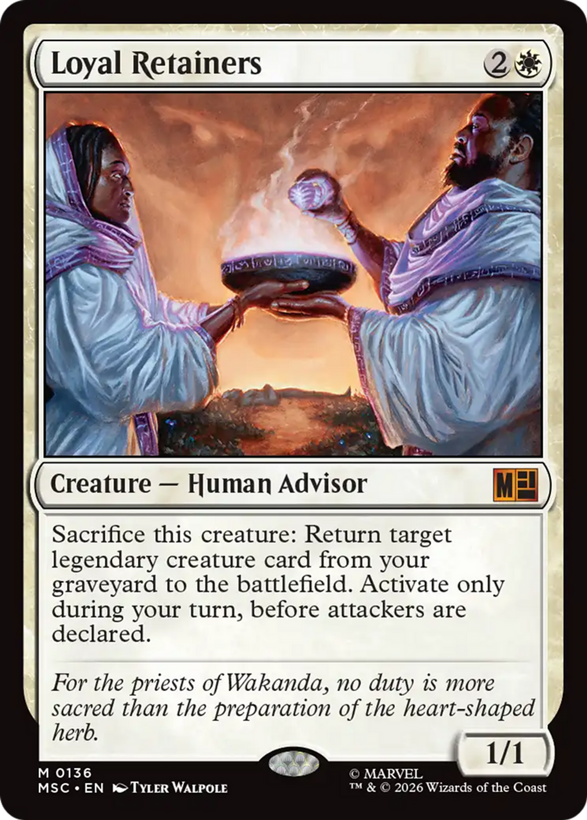 Serviteurs loyaux — Marvel Super Heroes Commander — Magic: The Gathering
