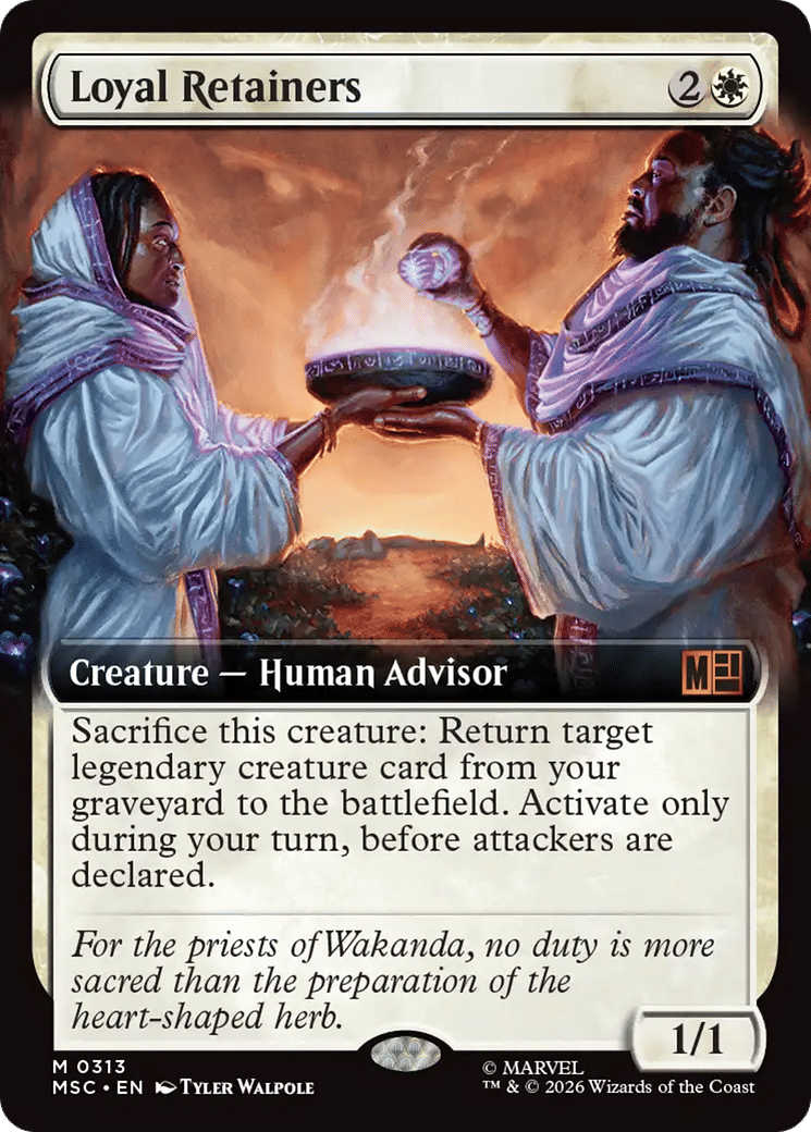 Loyal Retainers — Marvel Super Heroes Commander — Magic: The Gathering