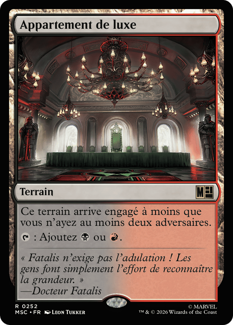 Appartement de luxe — Marvel Super Heroes Commander — Magic: The Gathering