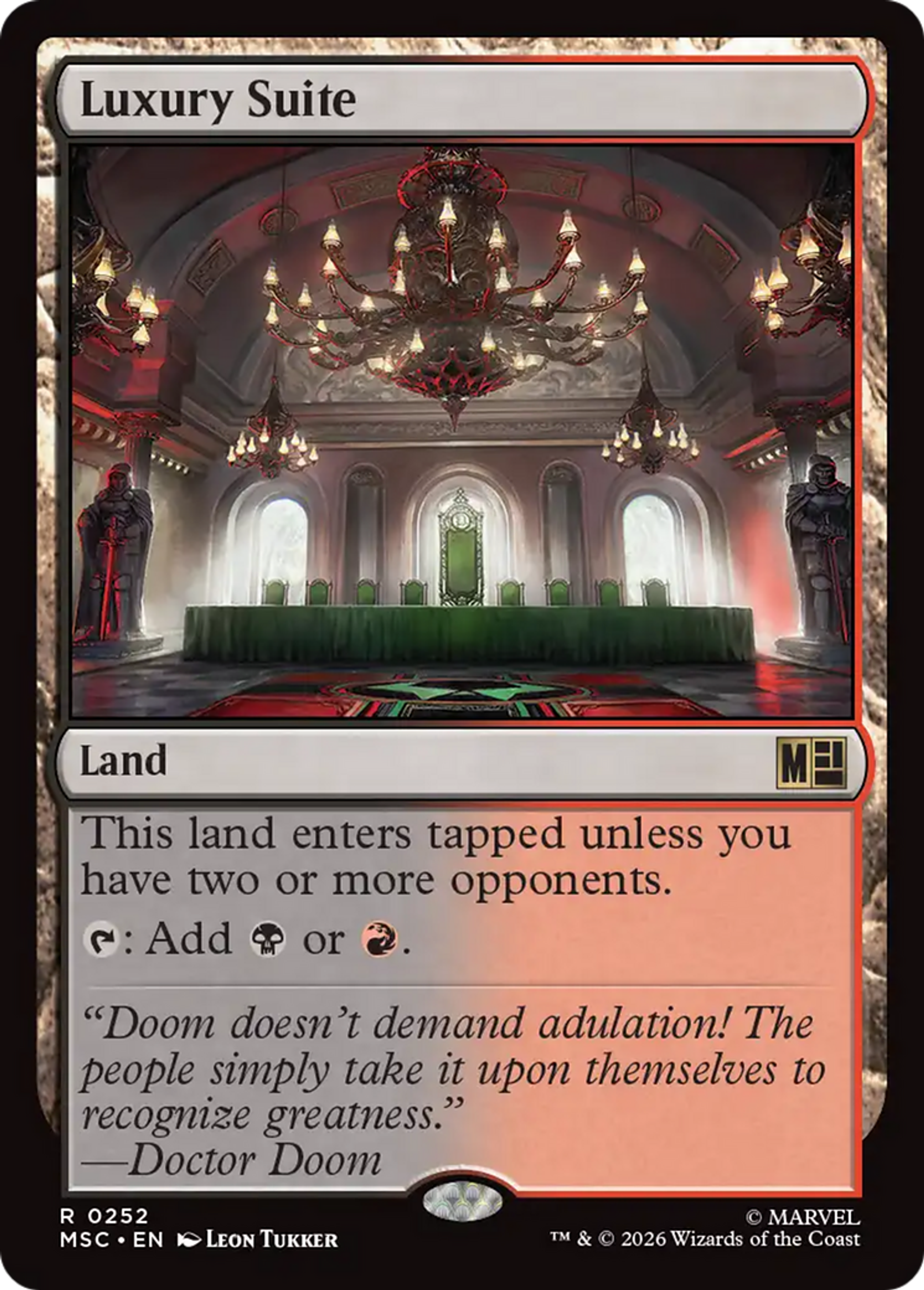 Luxury Suite — Marvel Super Heroes Commander — Magic: The Gathering