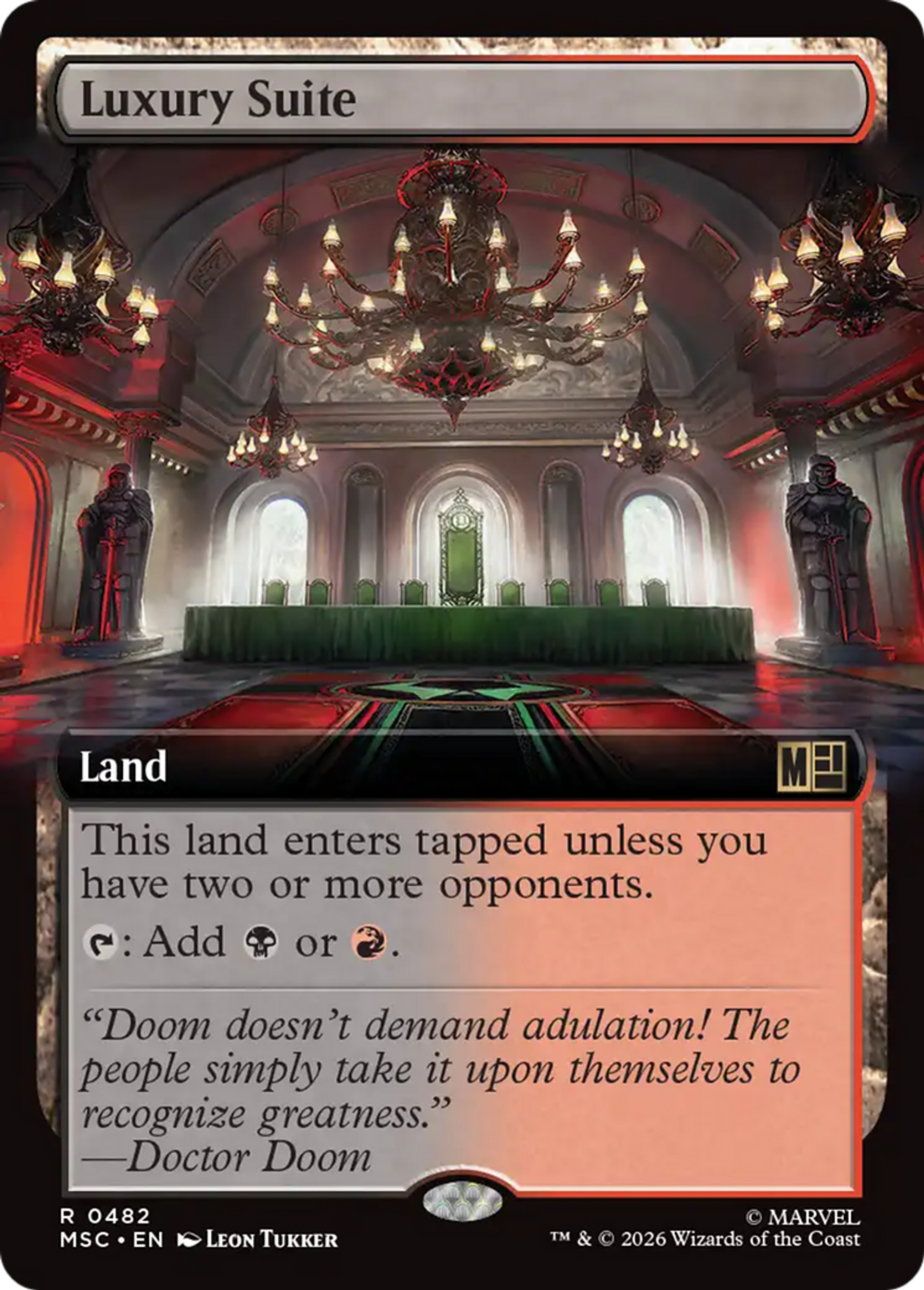 Luxury Suite — Marvel Super Heroes Commander — Magic: The Gathering
