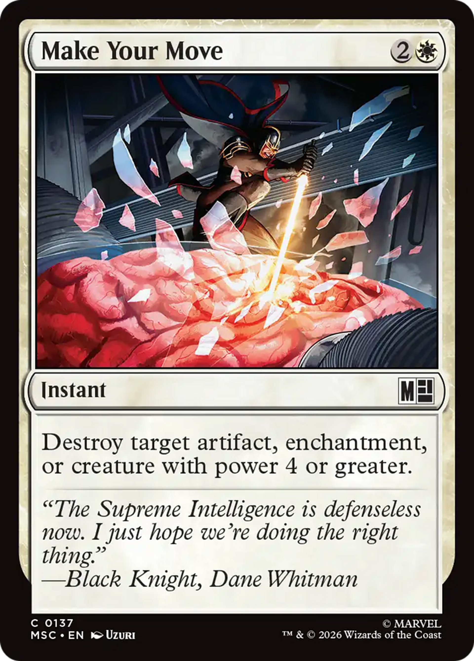 Make Your Move — Marvel Super Heroes Commander — Magic: The Gathering
