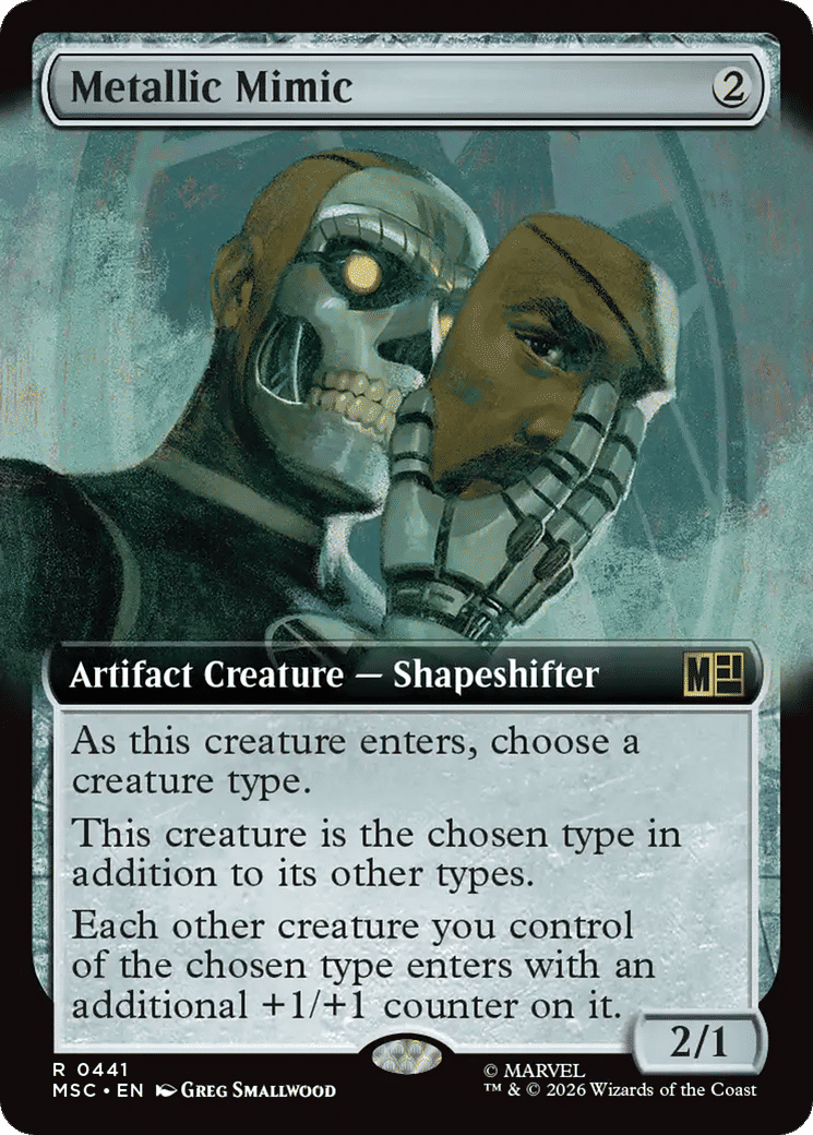 Metallic Mimic — Marvel Super Heroes Commander — Magic: The Gathering