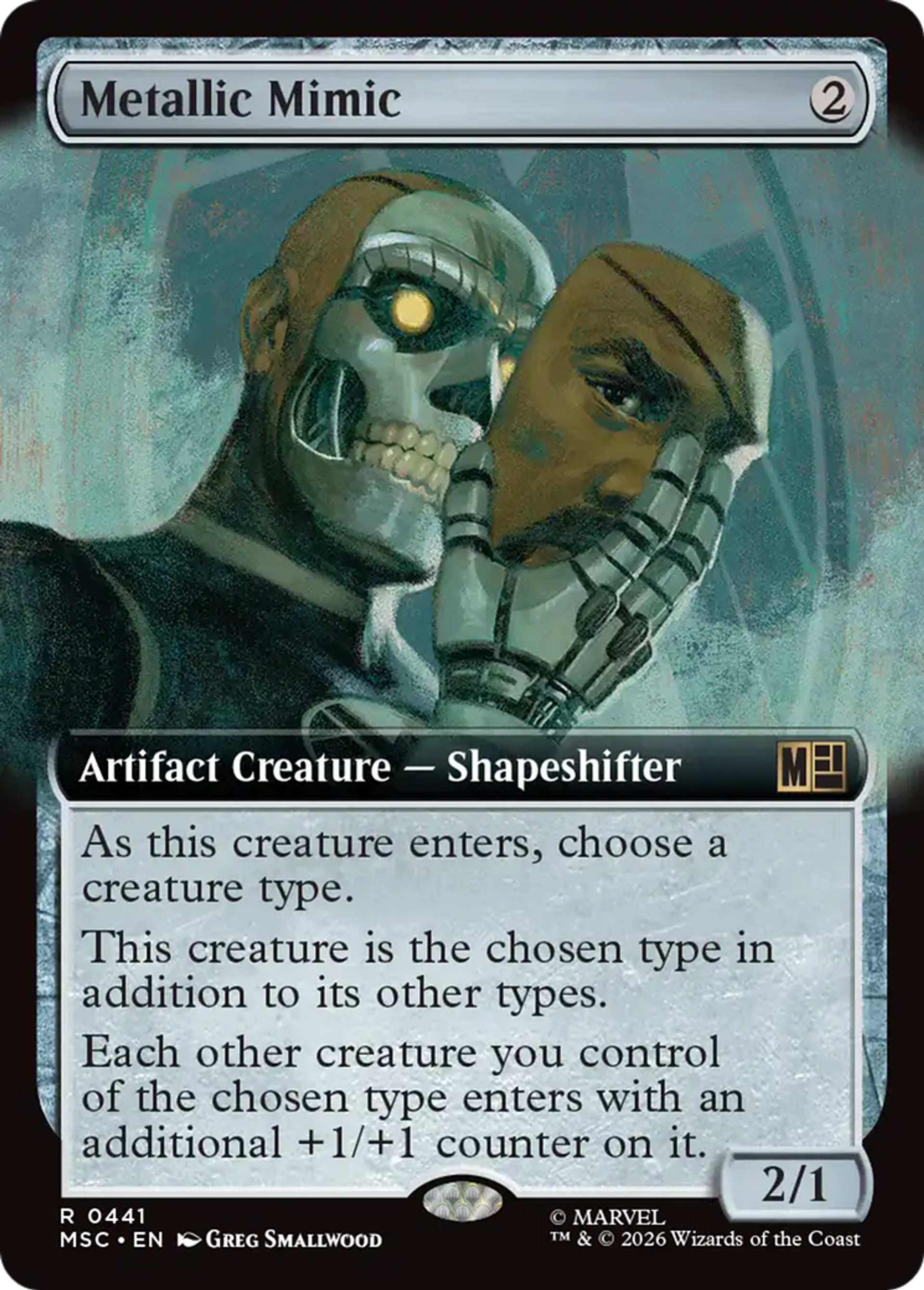 Metallic Mimic — Marvel Super Heroes Commander — Magic: The Gathering