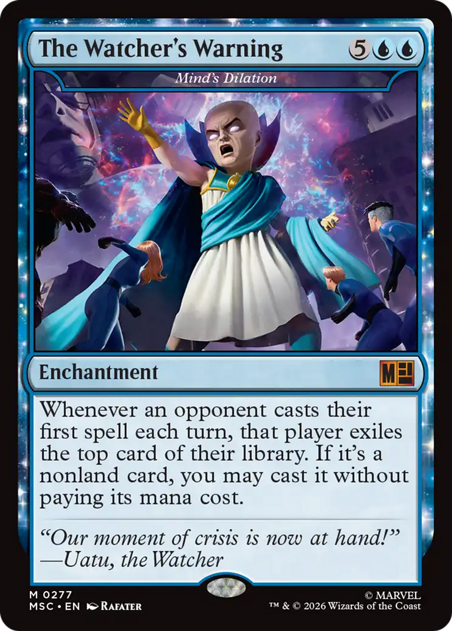Mind's Dilation — Marvel Super Heroes Commander — Magic: The Gathering