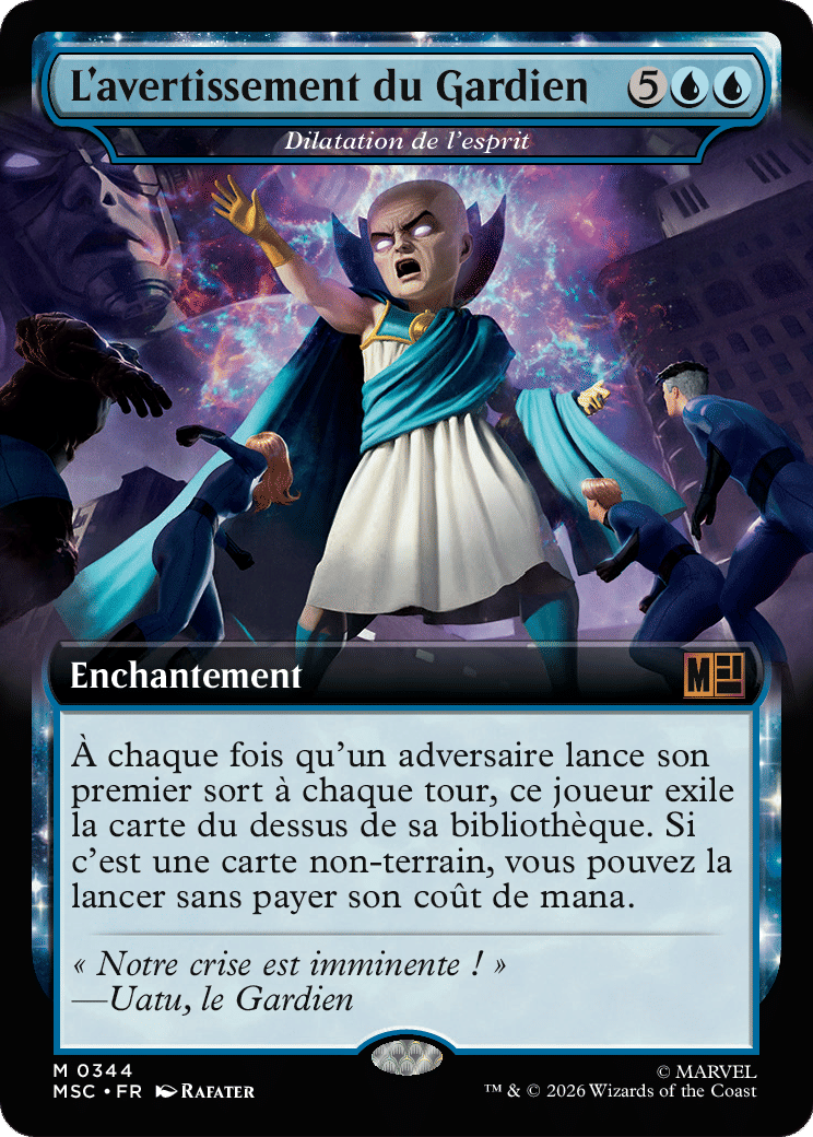 Dilatation de l'esprit — Marvel Super Heroes Commander — Magic: The Gathering