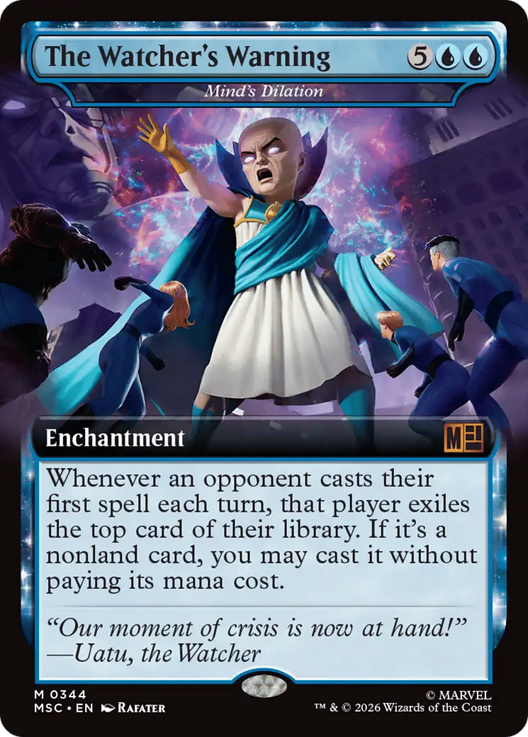 Mind's Dilation — Marvel Super Heroes Commander — Magic: The Gathering