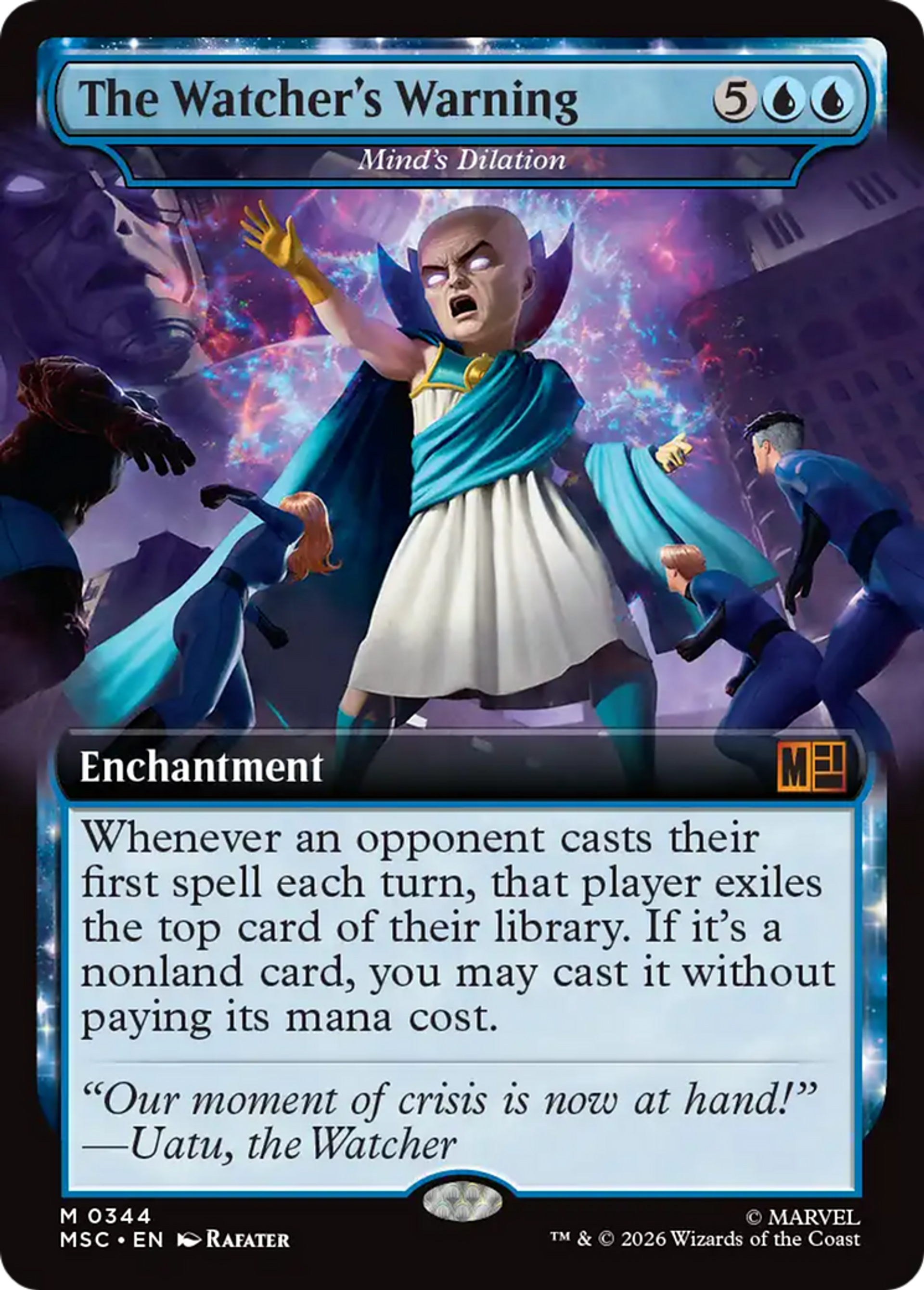 Mind's Dilation — Marvel Super Heroes Commander — Magic: The Gathering