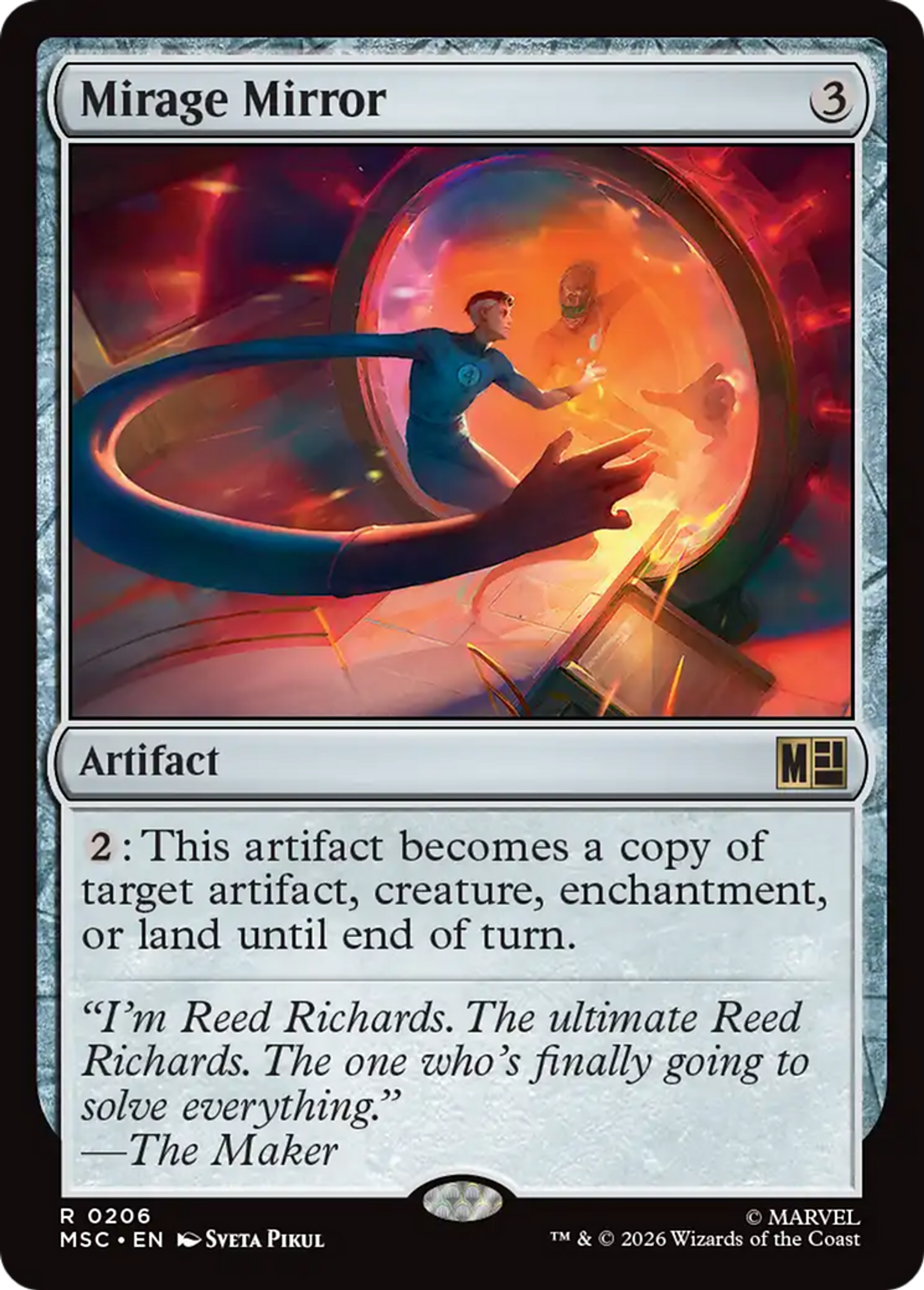 Mirage Mirror — Marvel Super Heroes Commander — Magic: The Gathering