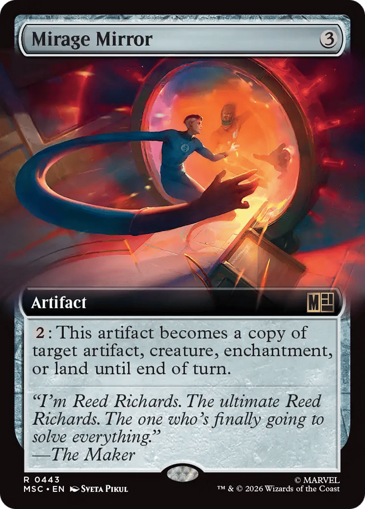 Mirage Mirror — Marvel Super Heroes Commander — Magic: The Gathering