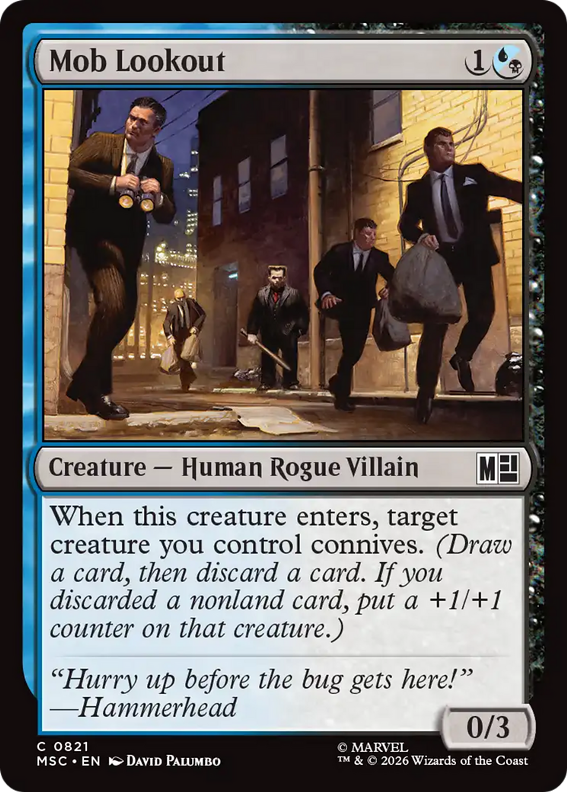 Mob Lookout — Marvel Super Heroes Commander — Magic: The Gathering