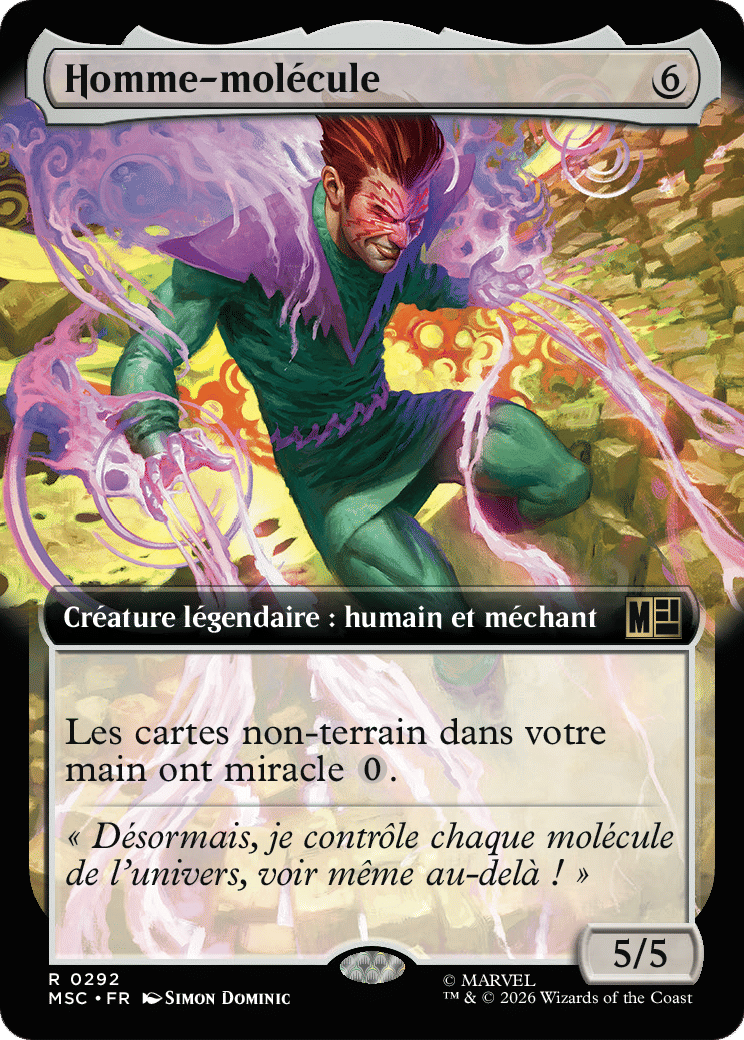 Homme-molécule — Marvel Super Heroes Commander — Magic: The Gathering