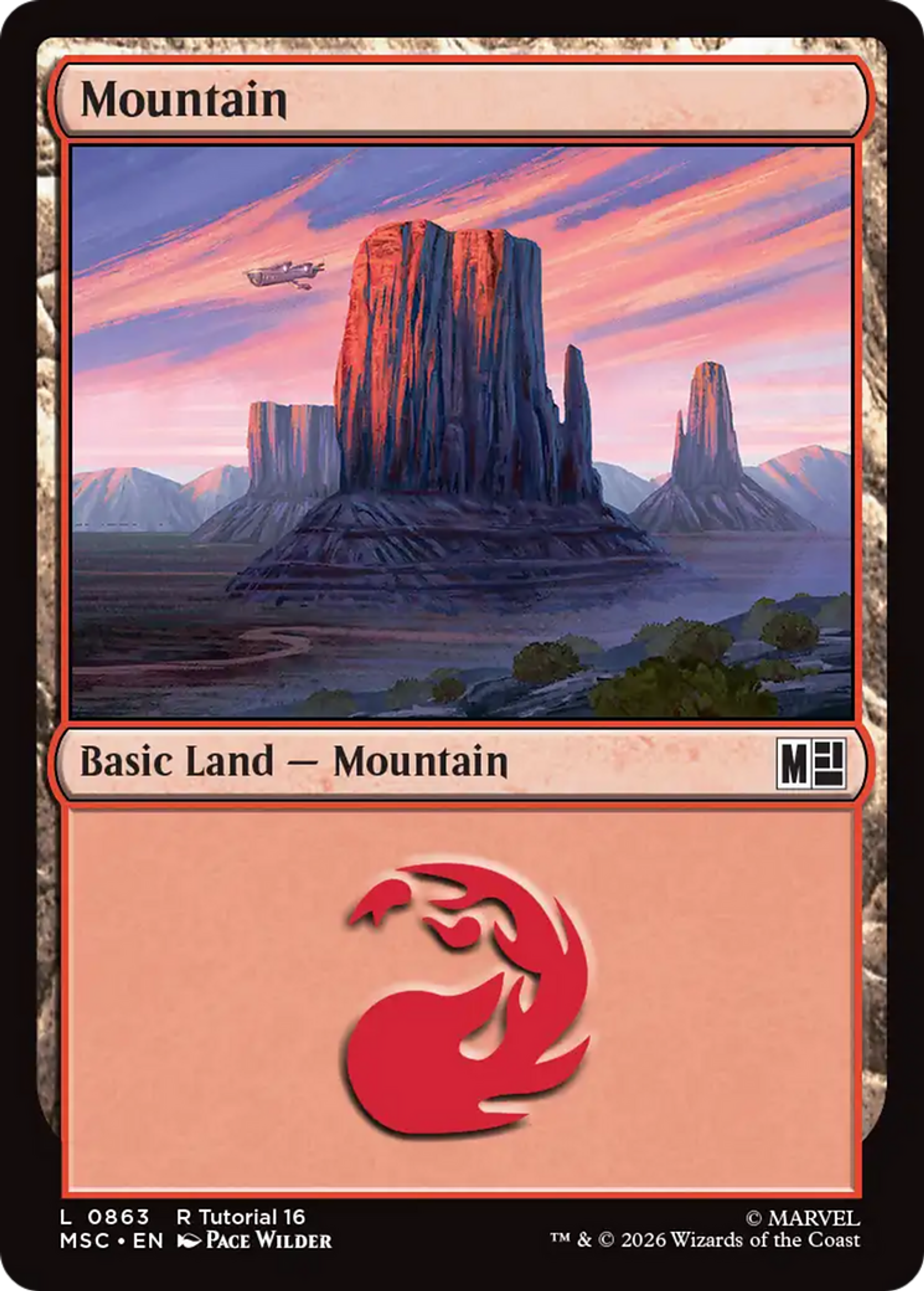 Mountain — Marvel Super Heroes Commander — Magic: The Gathering
