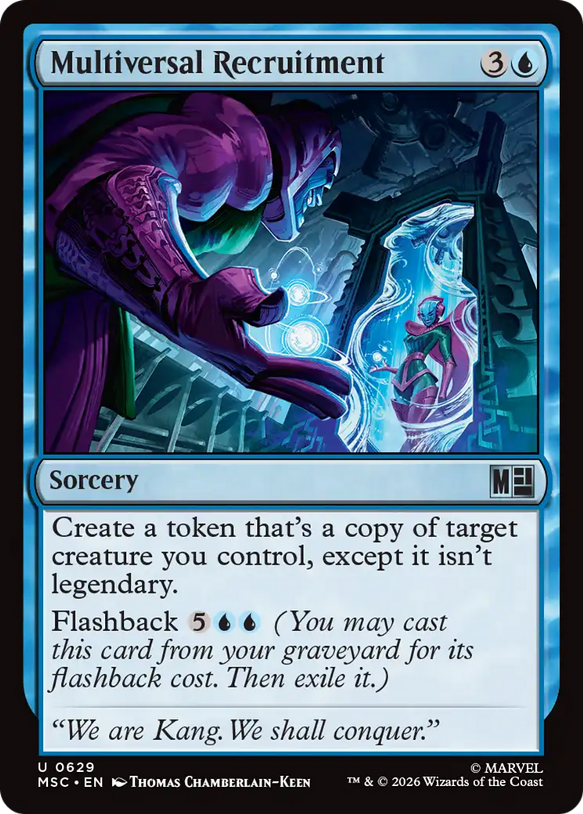 Multiversal Recruitment — Marvel Super Heroes Commander — Magic: The Gathering