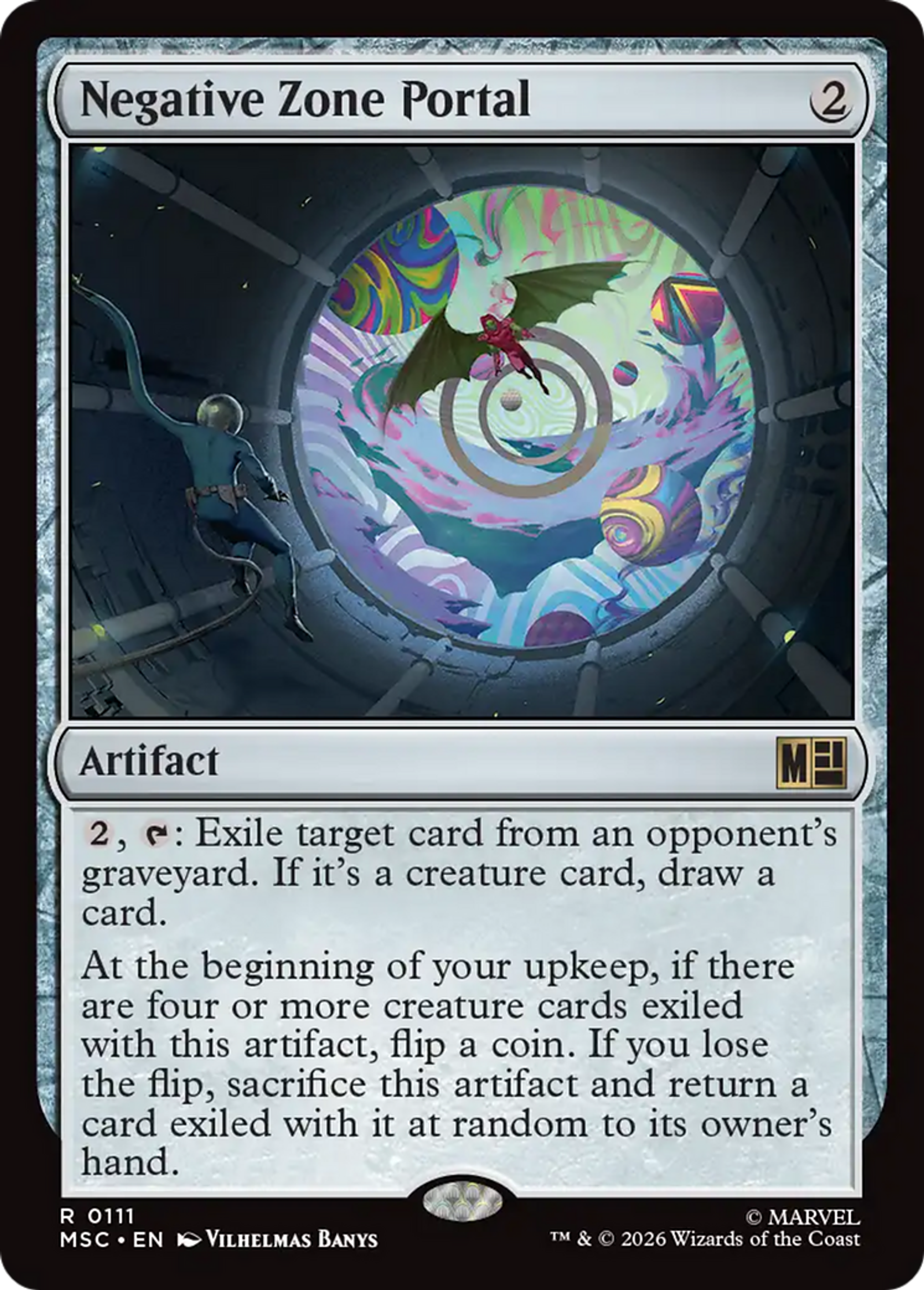 Negative Zone Portal — Marvel Super Heroes Commander — Magic: The Gathering