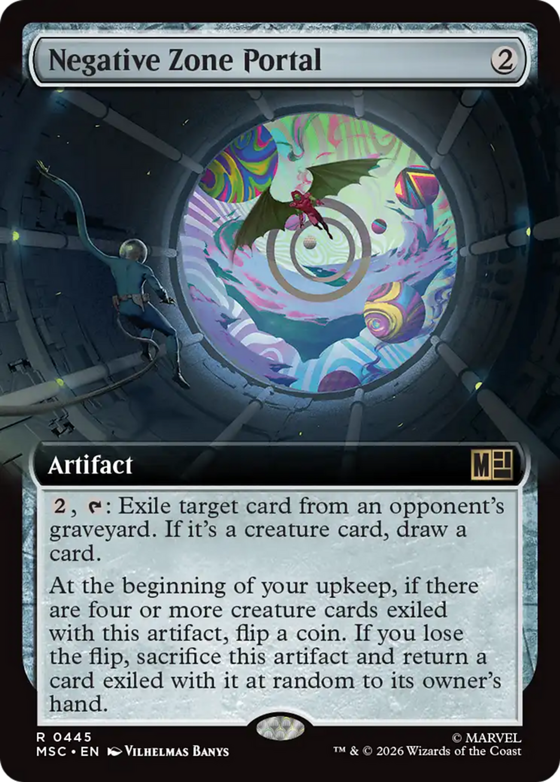 Negative Zone Portal — Marvel Super Heroes Commander — Magic: The Gathering