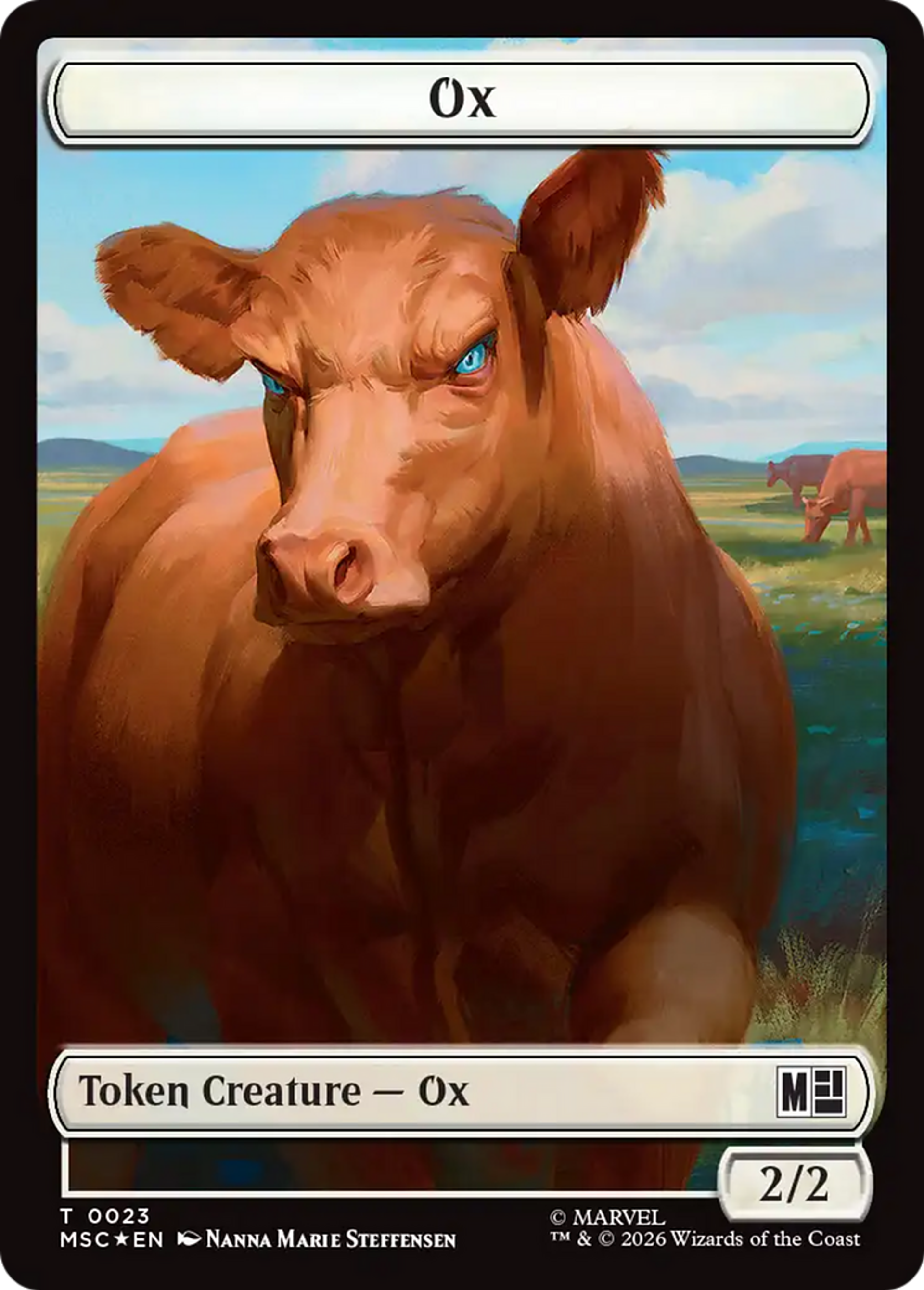 Ox — Marvel Super Heroes Commander — Magic: The Gathering