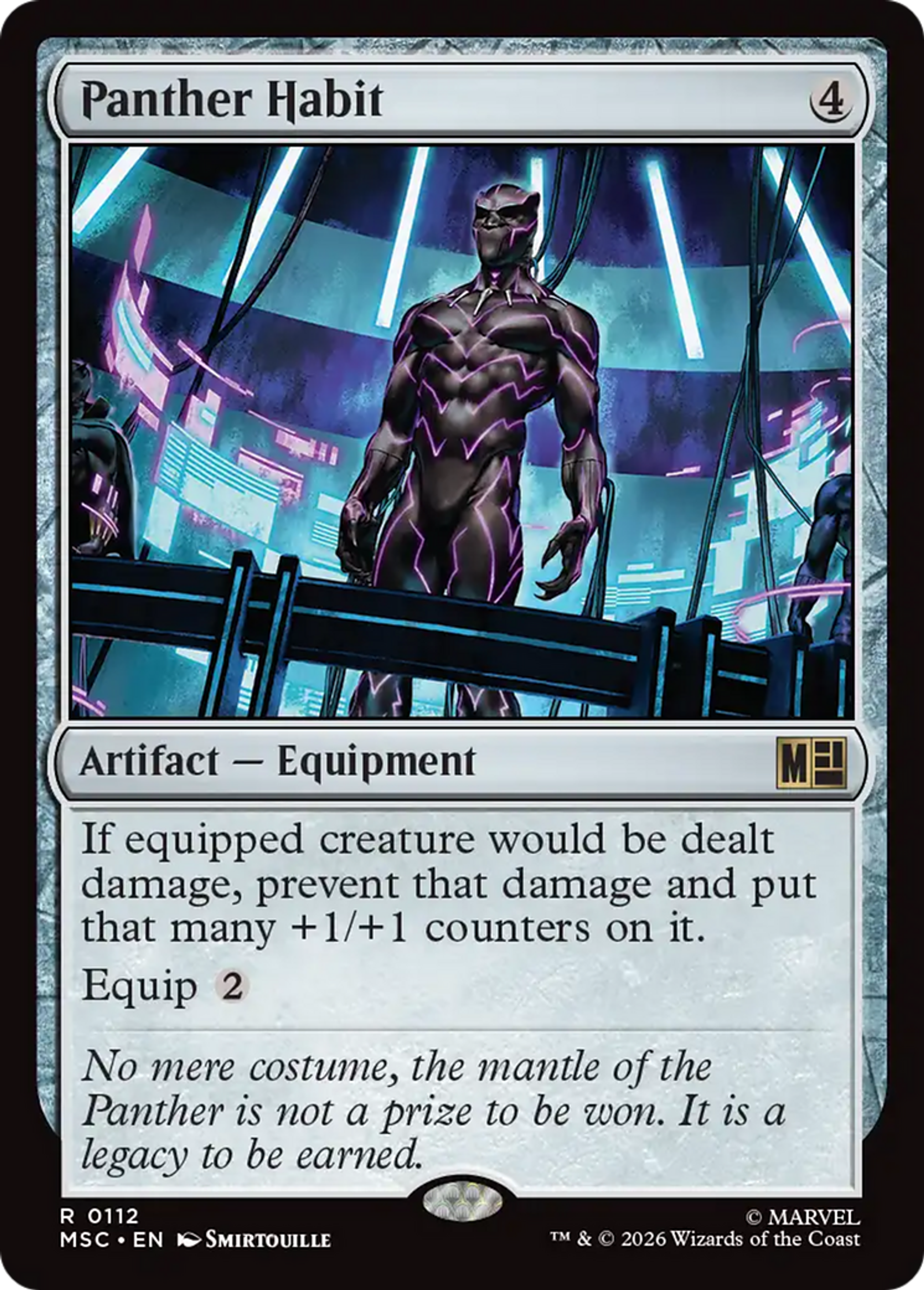 Panther Habit — Marvel Super Heroes Commander — Magic: The Gathering