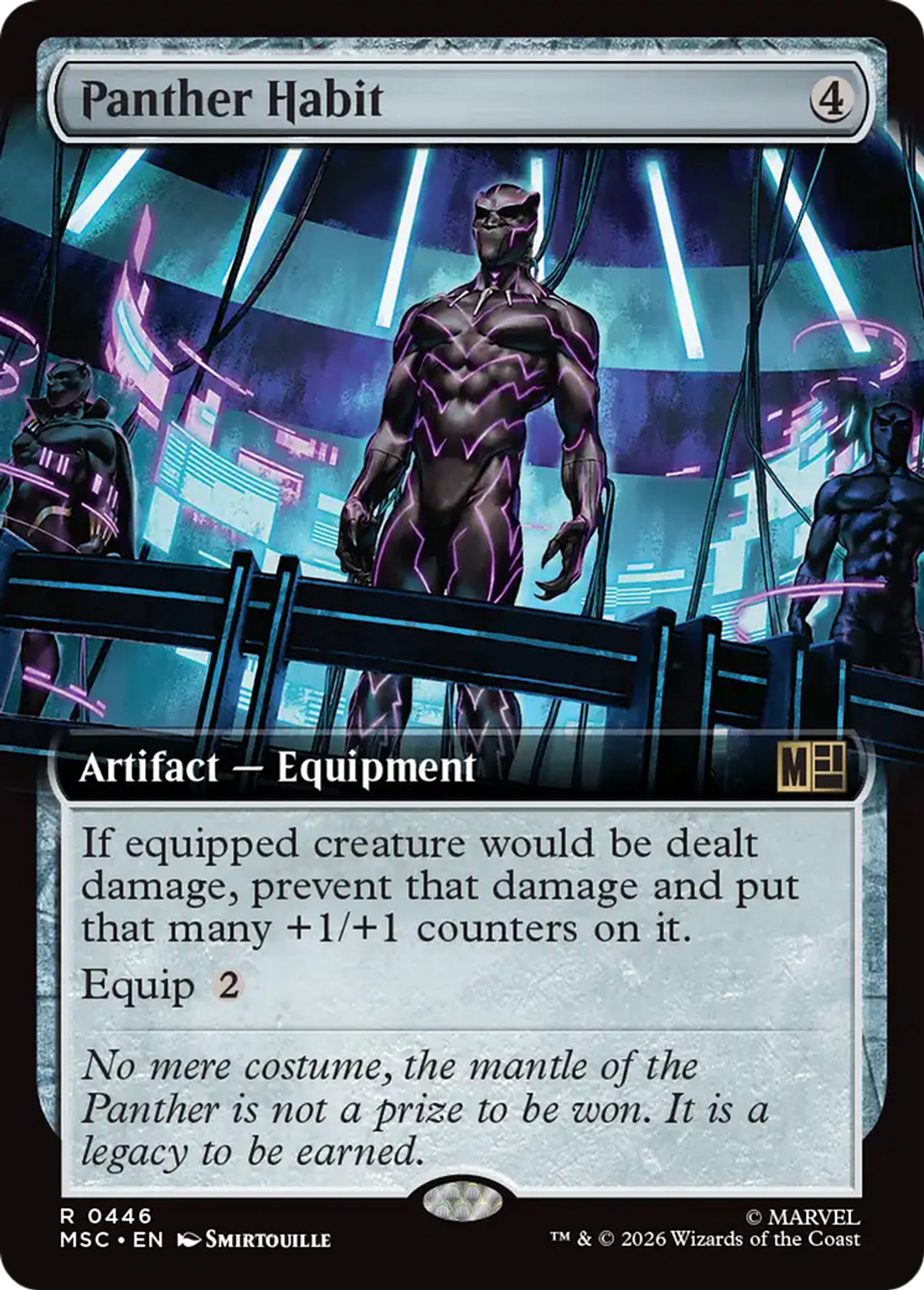 Panther Habit — Marvel Super Heroes Commander — Magic: The Gathering