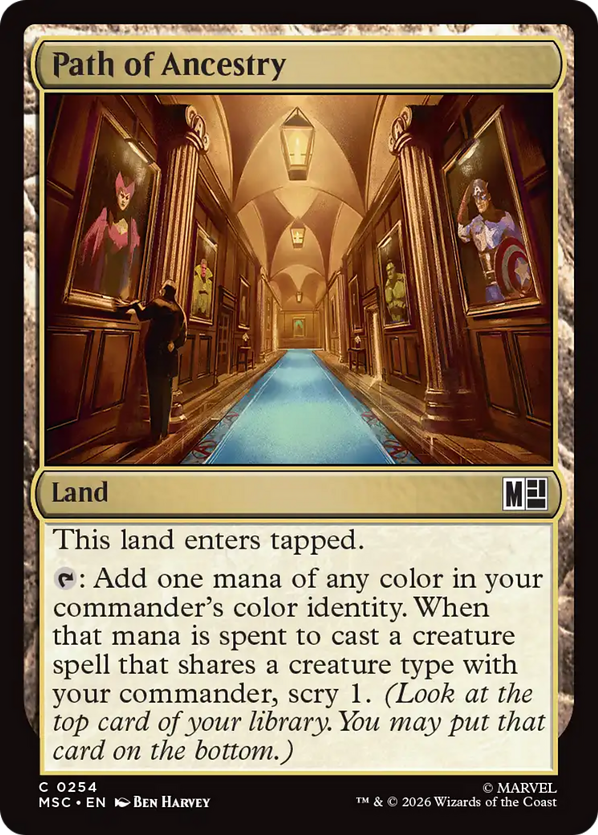 Path of Ancestry — Marvel Super Heroes Commander — Magic: The Gathering