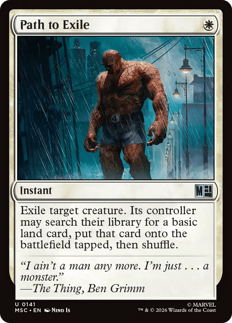 Path to Exile — Marvel Super Heroes Commander — Magic: The Gathering