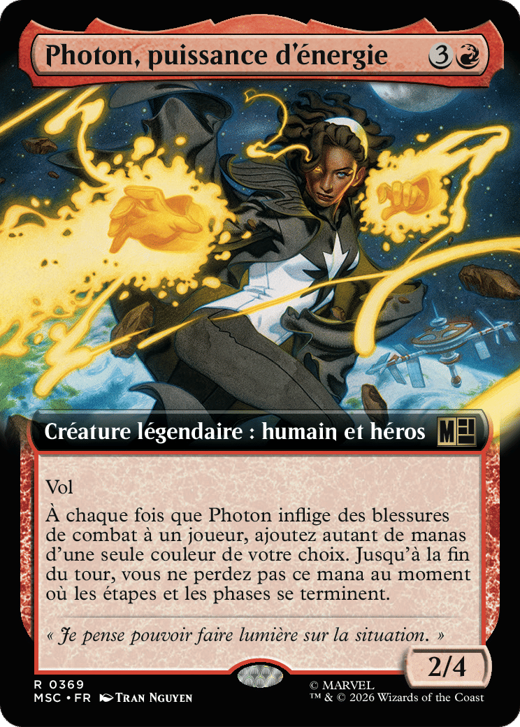 Photon, puissance d'énergie from Marvel Super Heroes Commander - Magic: The Gathering