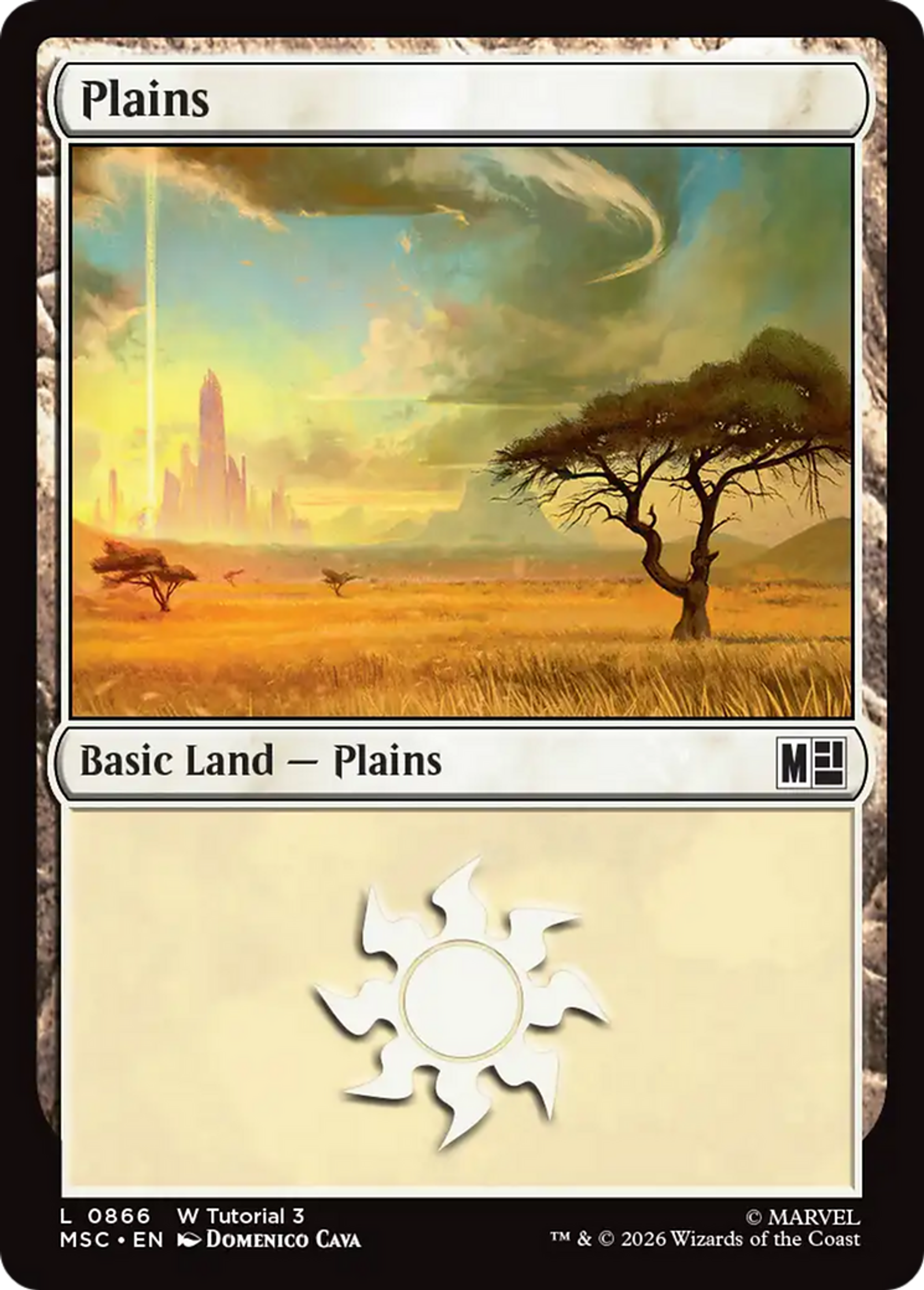Plains — Marvel Super Heroes Commander — Magic: The Gathering