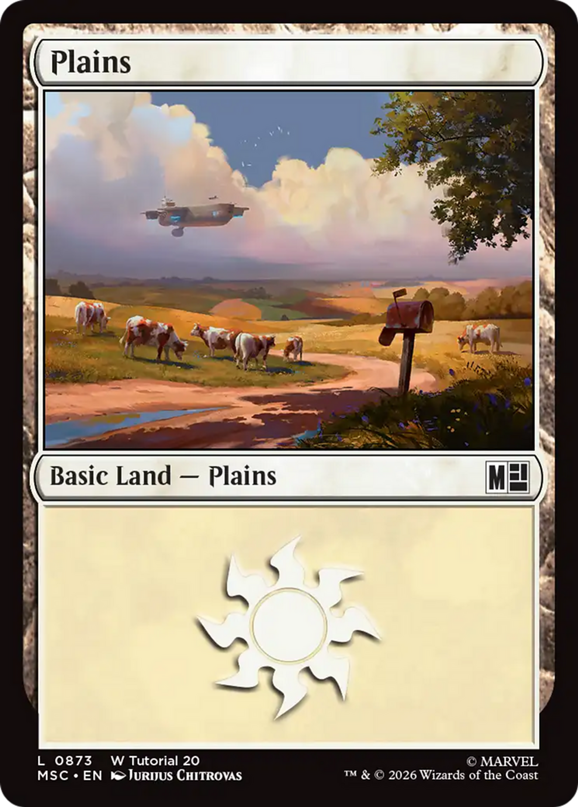 Plains — Marvel Super Heroes Commander — Magic: The Gathering