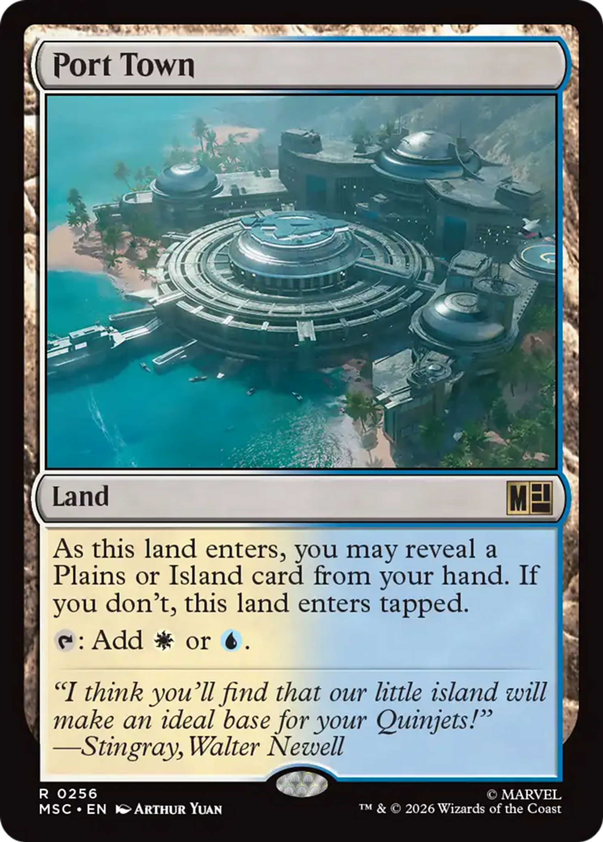 Port Town — Marvel Super Heroes Commander — Magic: The Gathering
