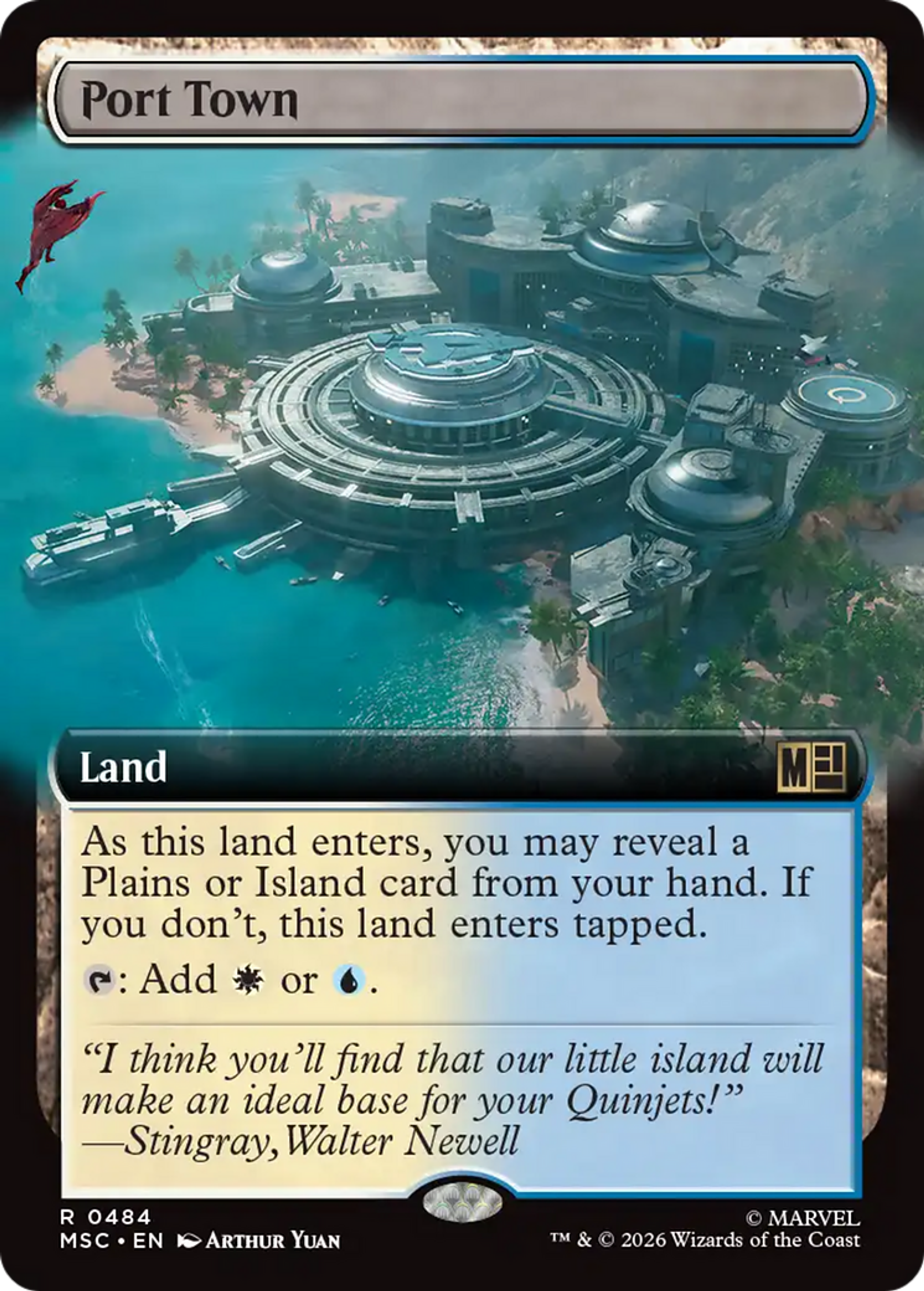 Port Town — Marvel Super Heroes Commander — Magic: The Gathering