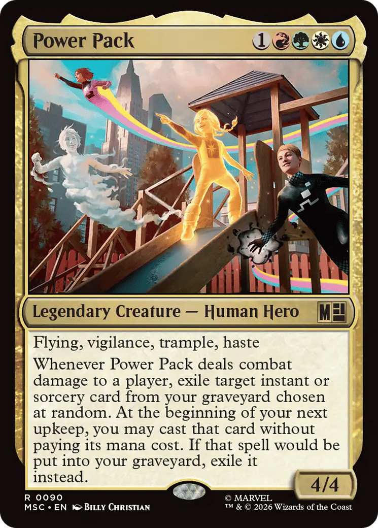 Power Pack — Marvel Super Heroes Commander — Magic: The Gathering