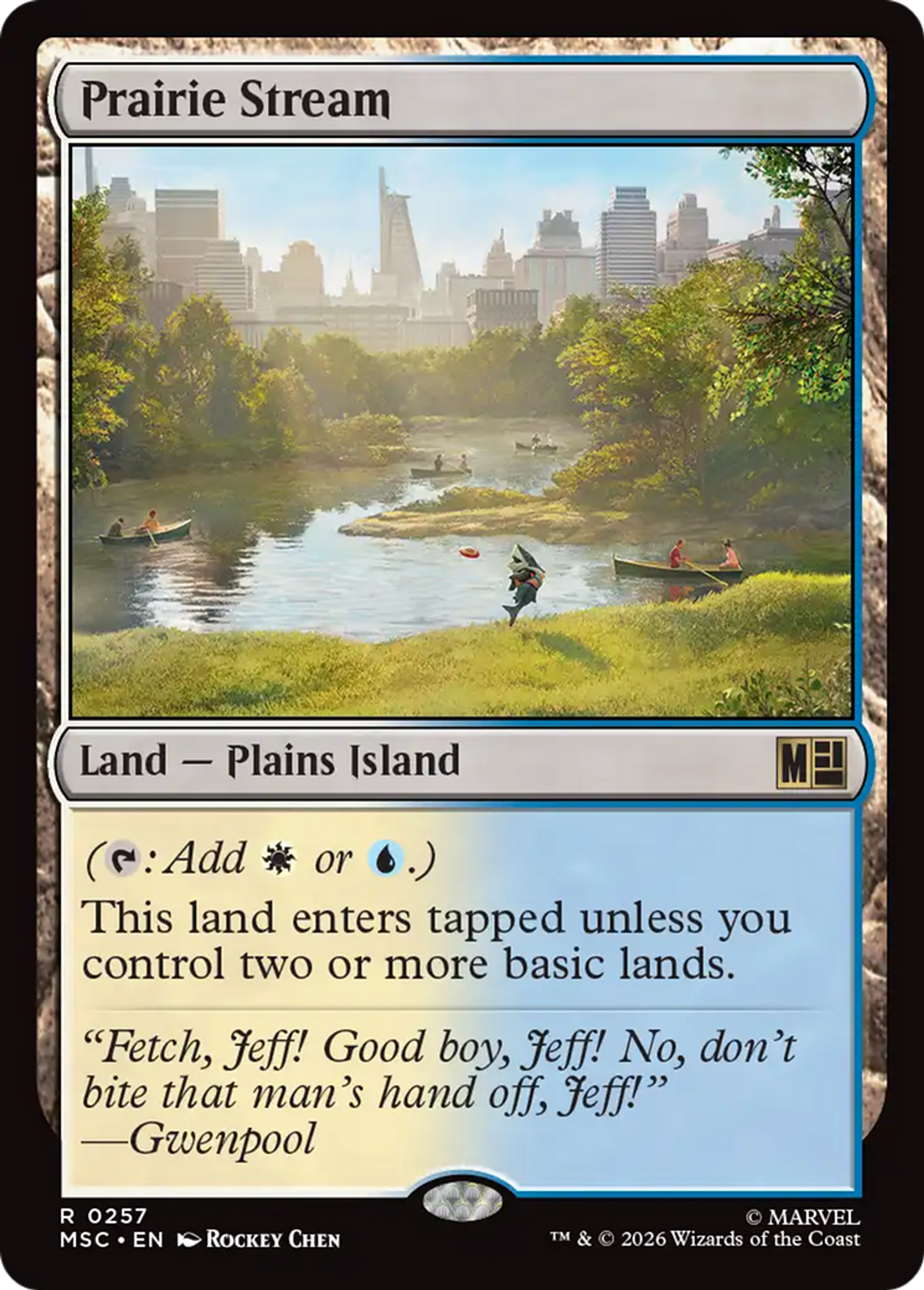 Prairie Stream — Marvel Super Heroes Commander — Magic: The Gathering