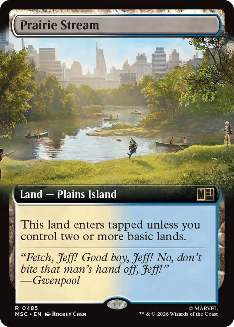 Prairie Stream — Marvel Super Heroes Commander — Magic: The Gathering