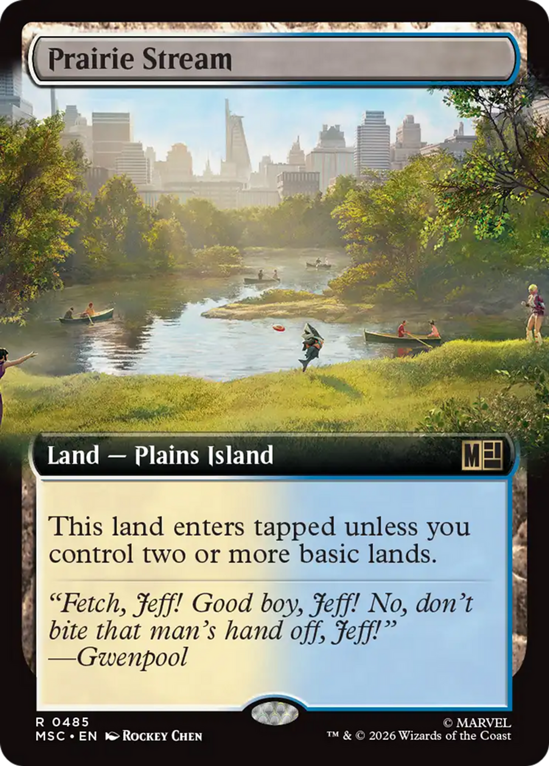 Prairie Stream — Marvel Super Heroes Commander — Magic: The Gathering