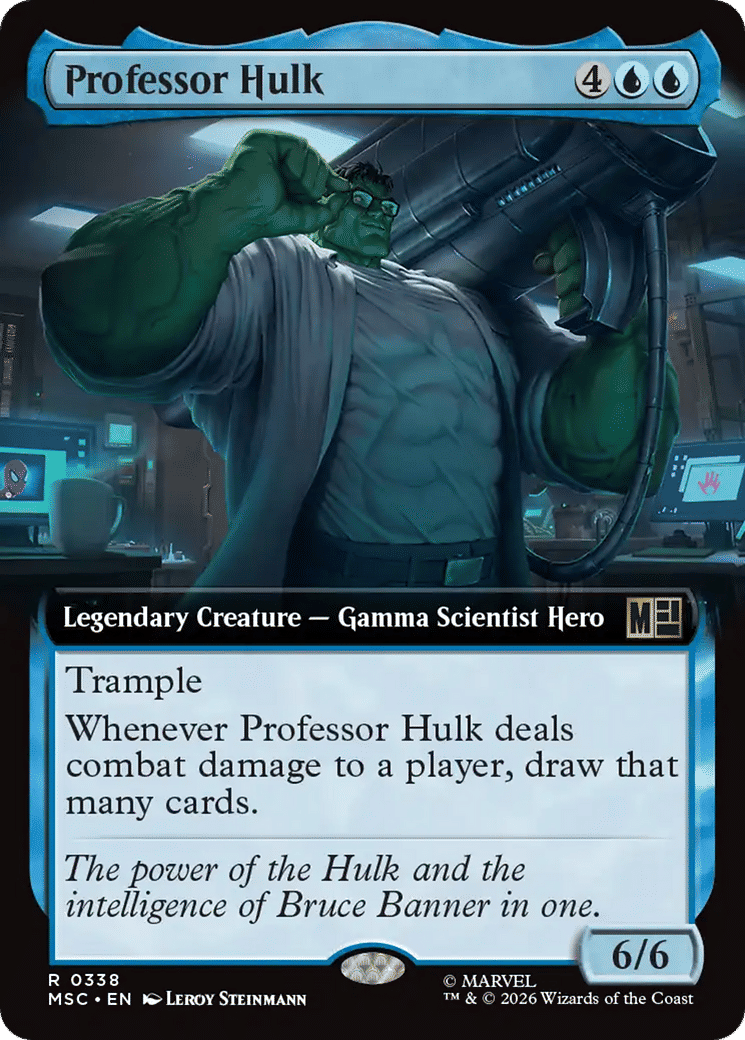 Professor Hulk — Marvel Super Heroes Commander — Magic: The Gathering