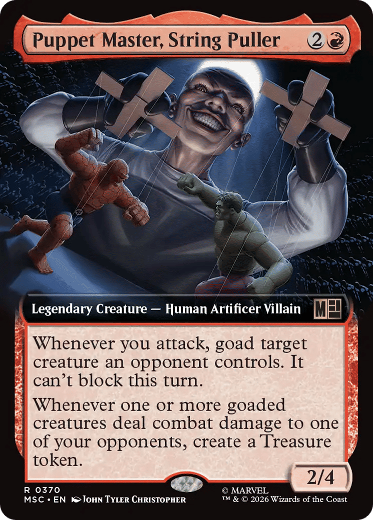 Puppet Master, String Puller — Marvel Super Heroes Commander — Magic: The Gathering